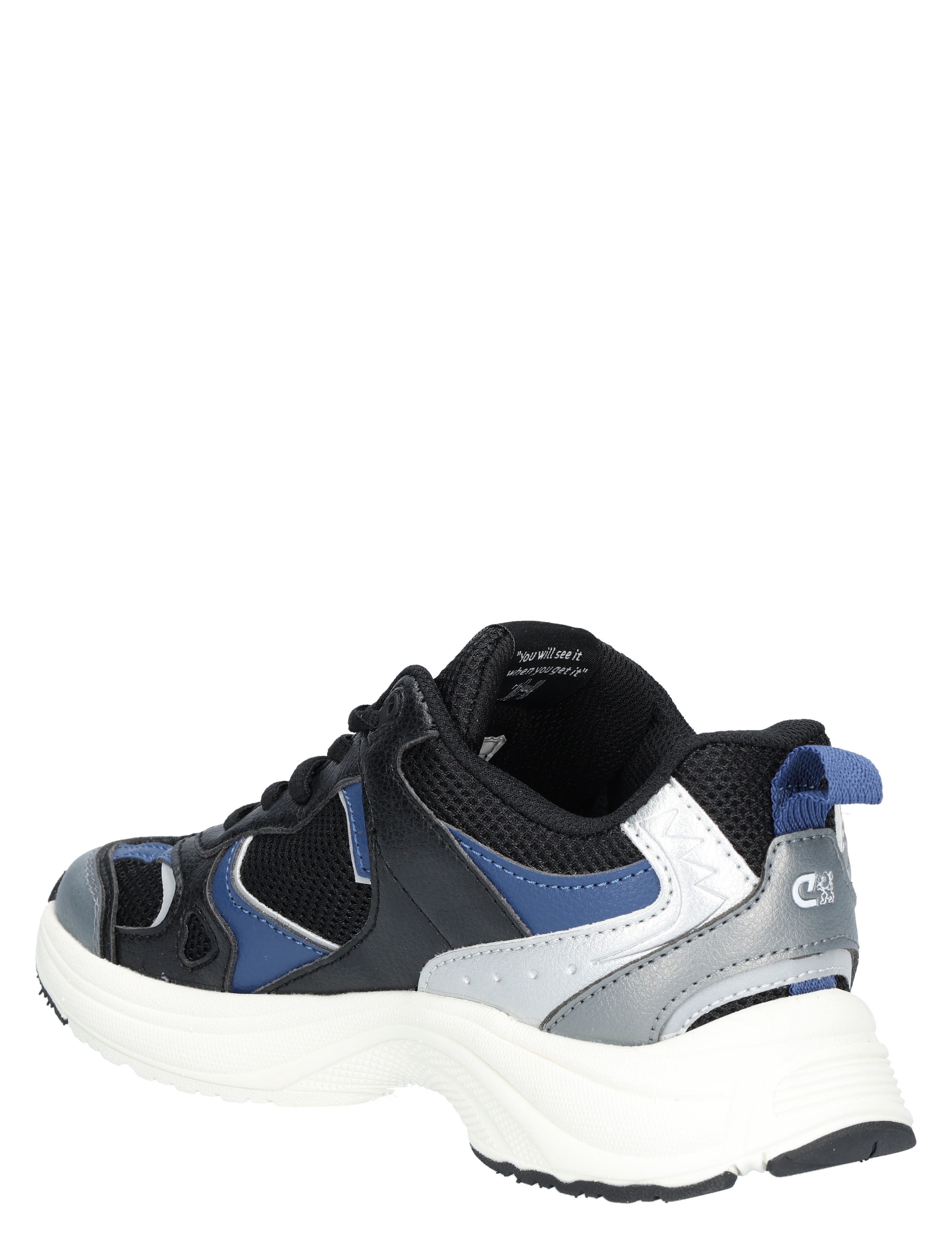 Cruyff - Marti Black Silver - Meisjes - Jongens - Sneakers - Lage Sneakers - Lage Sneakers - Sneakers - 48457_13_4