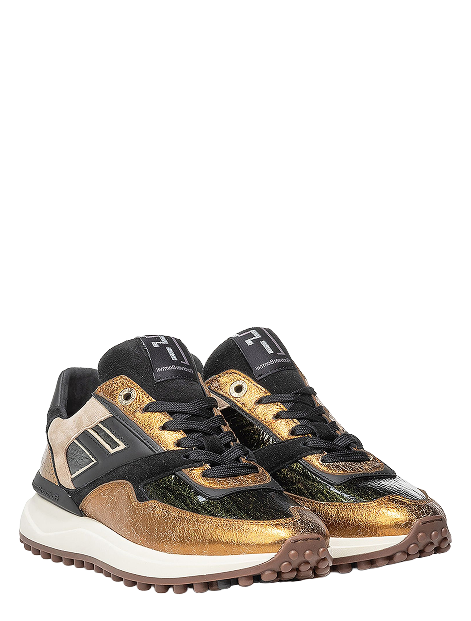 Floris van Bommel - Noppi SFW-10128 92-01 Bronze G-Wijdte - Sneakers - Dames - Lage Sneakers - 50096_53_2