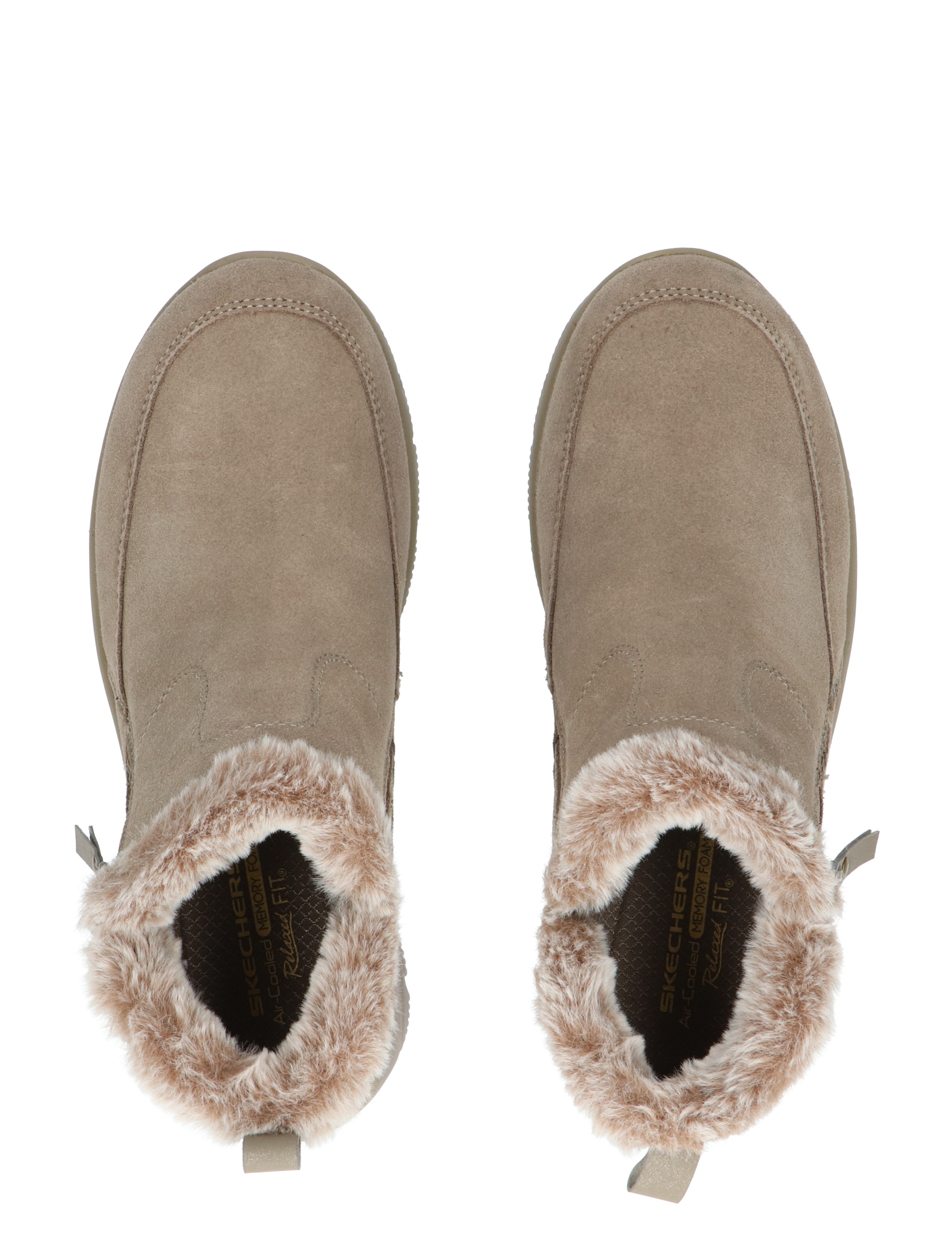 Relaxed Fit 3M Faux Fur Taupe