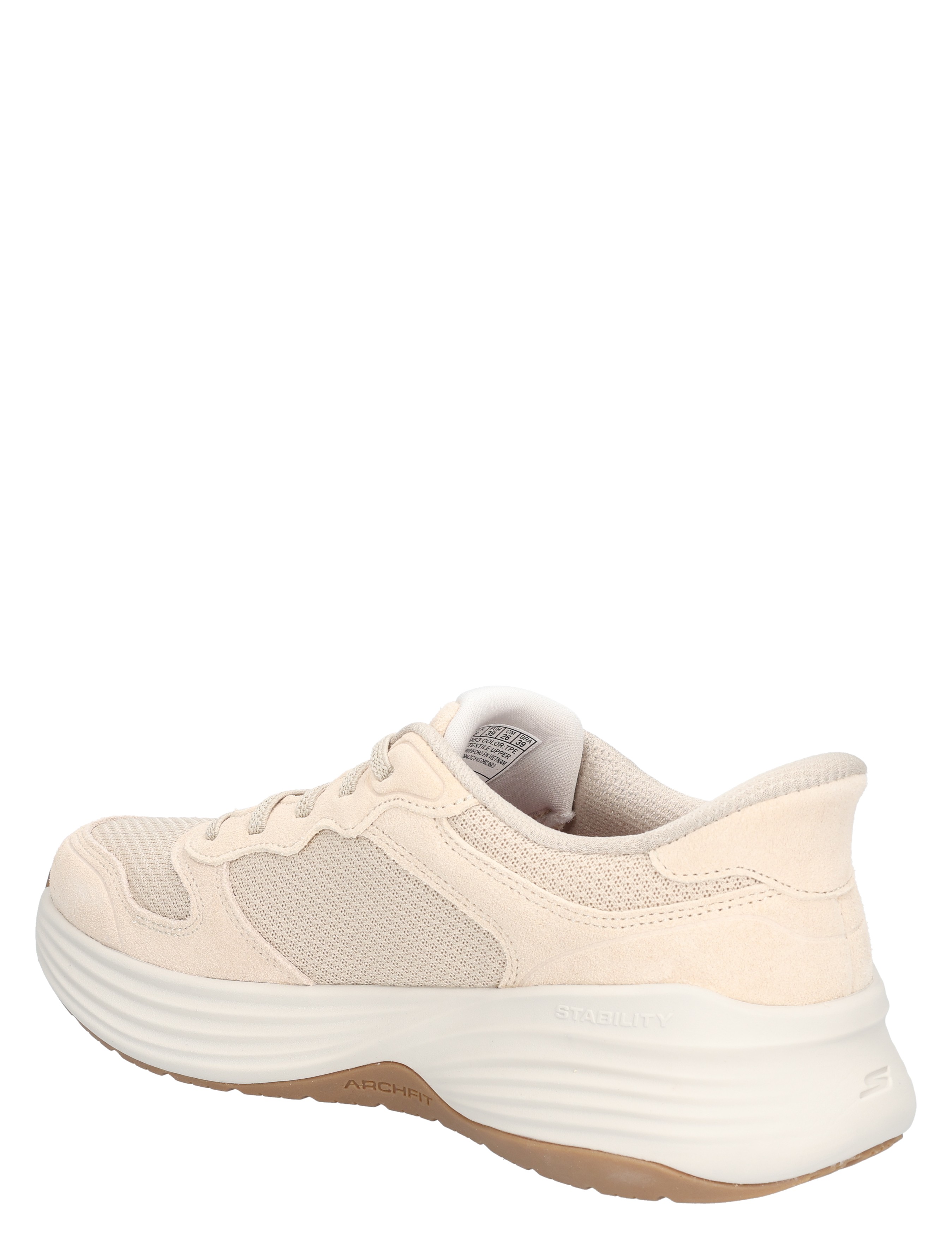 Skechers - Slip In Go Walk Stability 125963 Taupe - Sneakers - Dames - Lage Sneakers - 48197_77_4