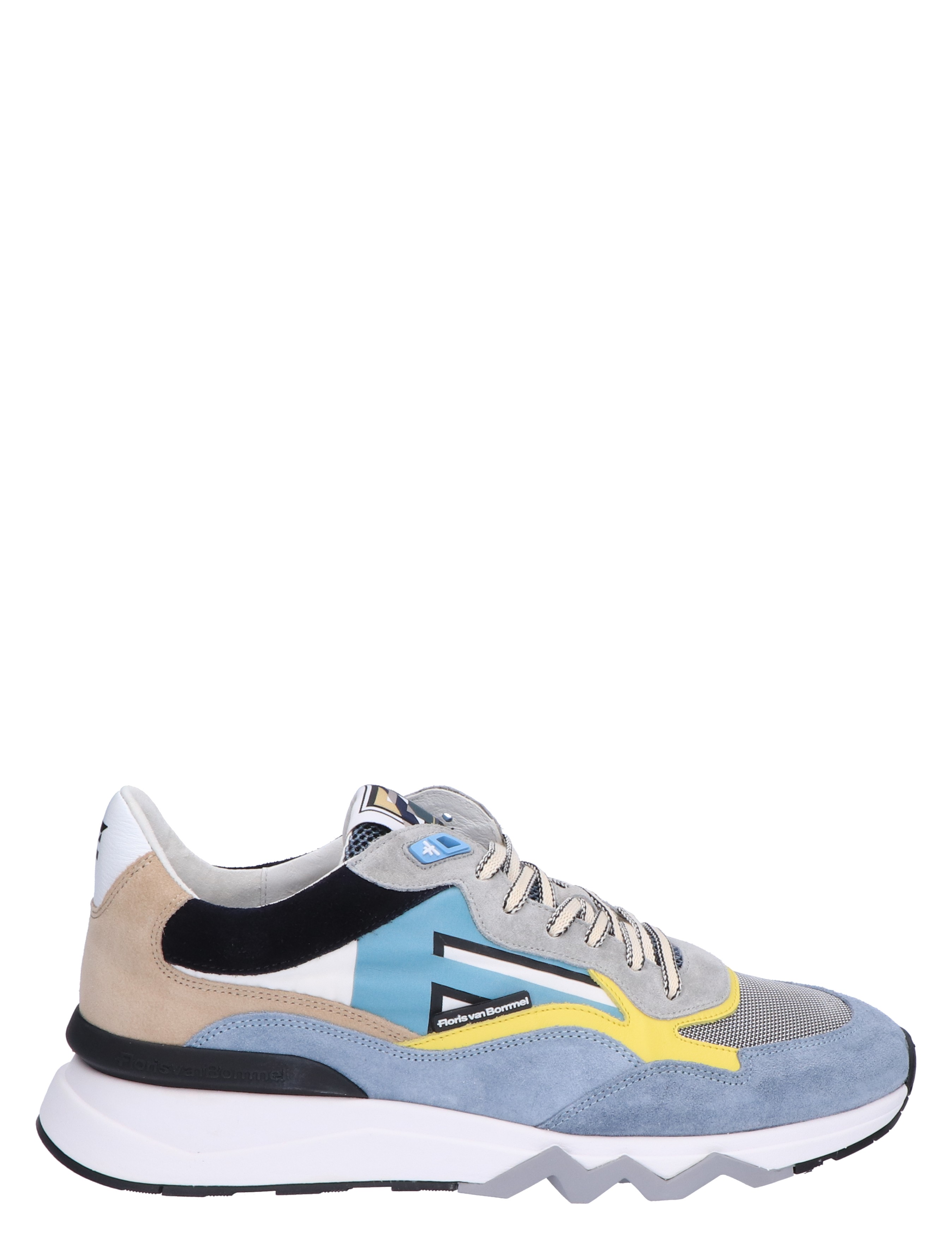Floris van Bommel - De Zager 42-03 Light Blue G+ Wijdte - Heren - Lage Sneakers - Sneakers - 47123_33_1