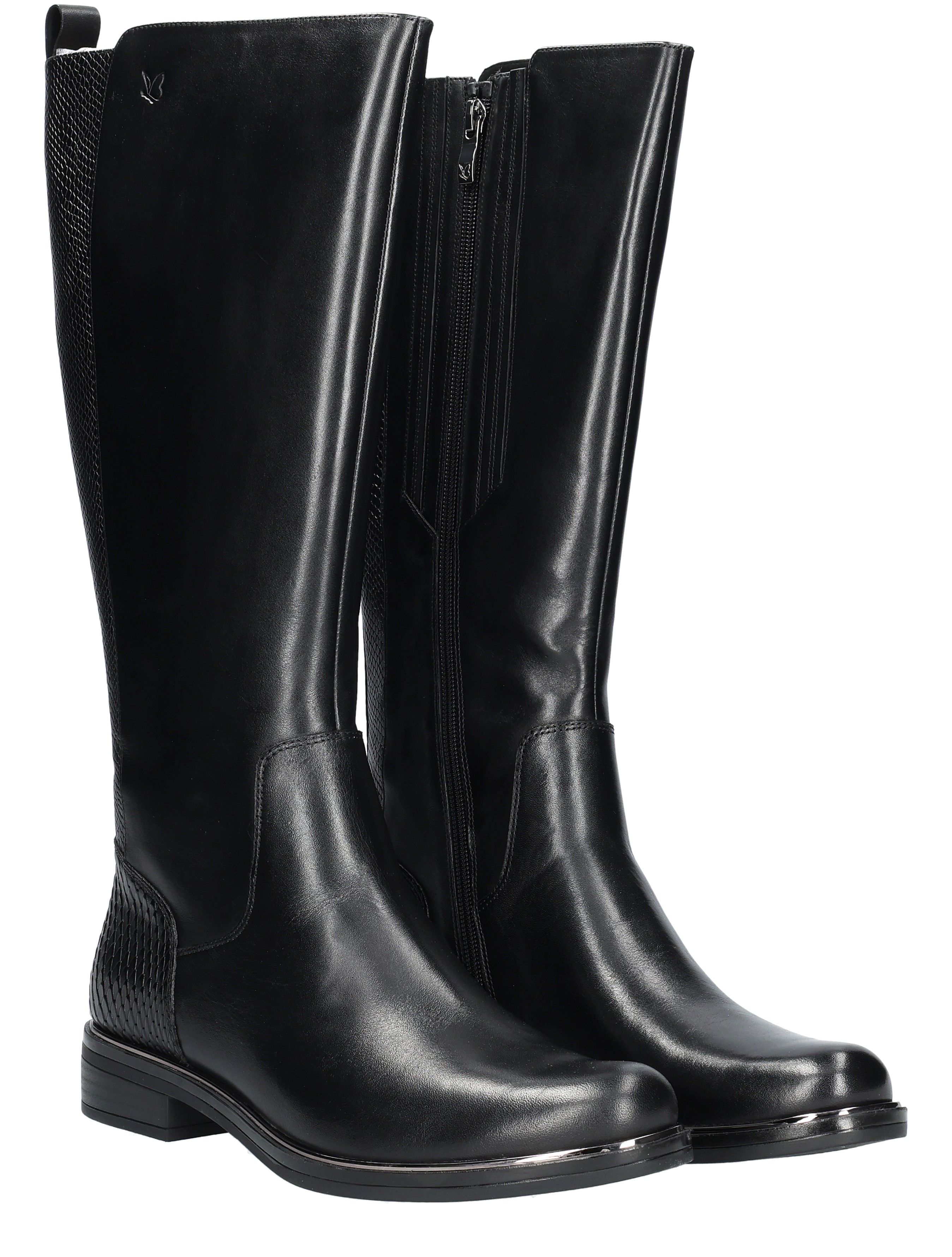 Caprice - 25515 019 Black Combi - Dames - Boots - Lange Laarzen - 48838_11_5