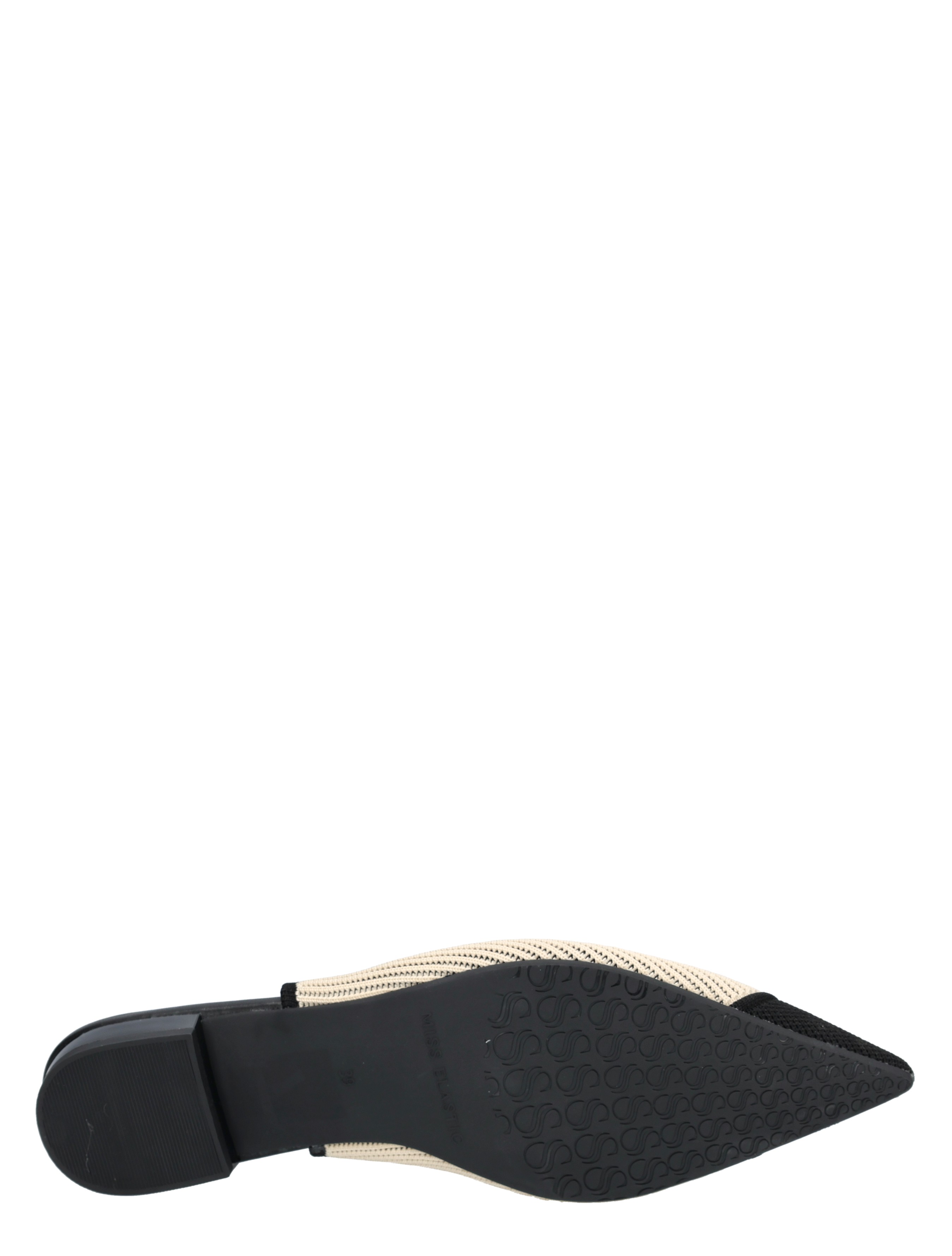 Miss Elastic - Marni 75051-65-77 Crema Negro - Ballerinas - Dames - 50743_71_8