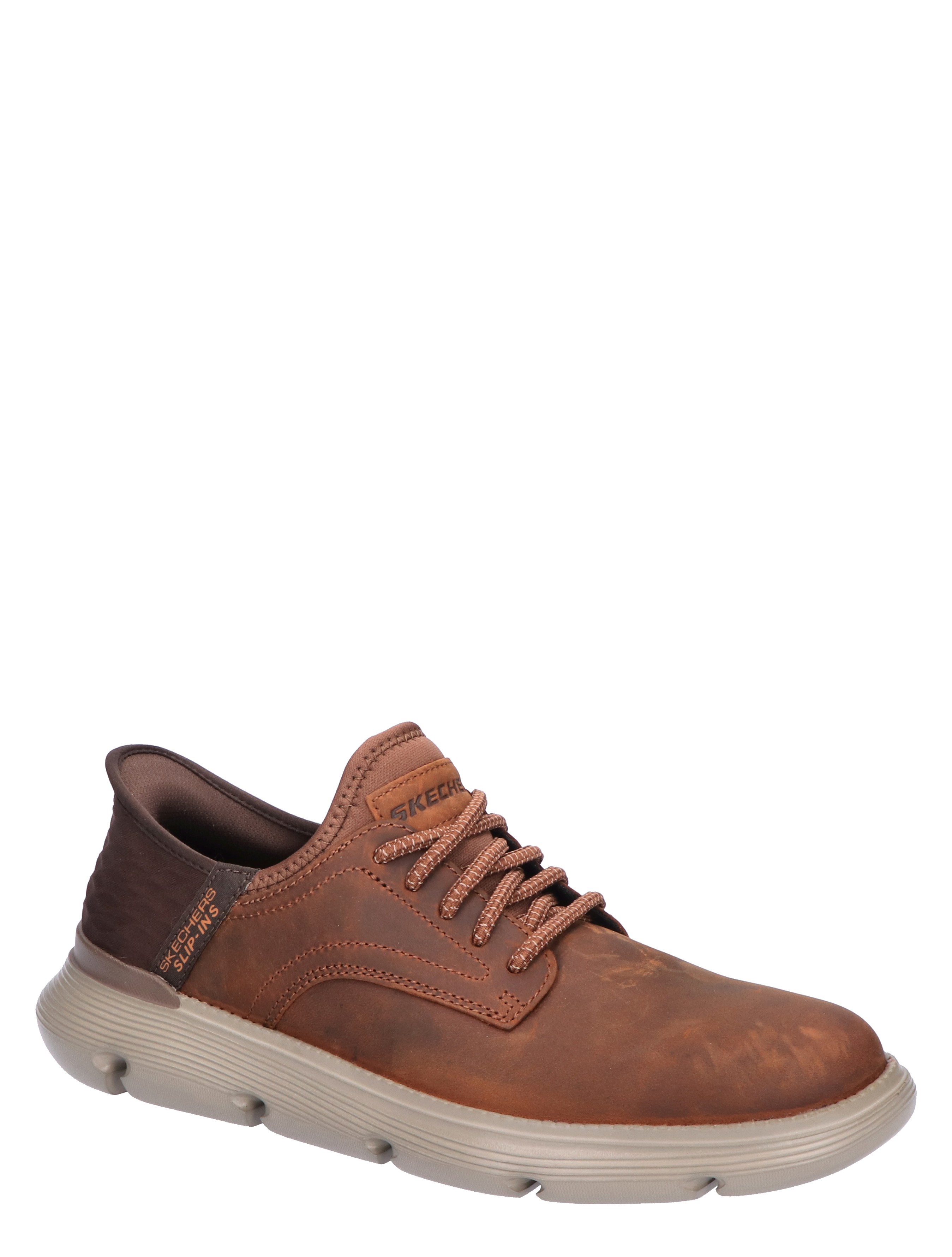 Skechers - Garza Gervin Slip In 205046 Brown - Heren - Veterschoenen - Casual Veterschoenen - 45073_22_3