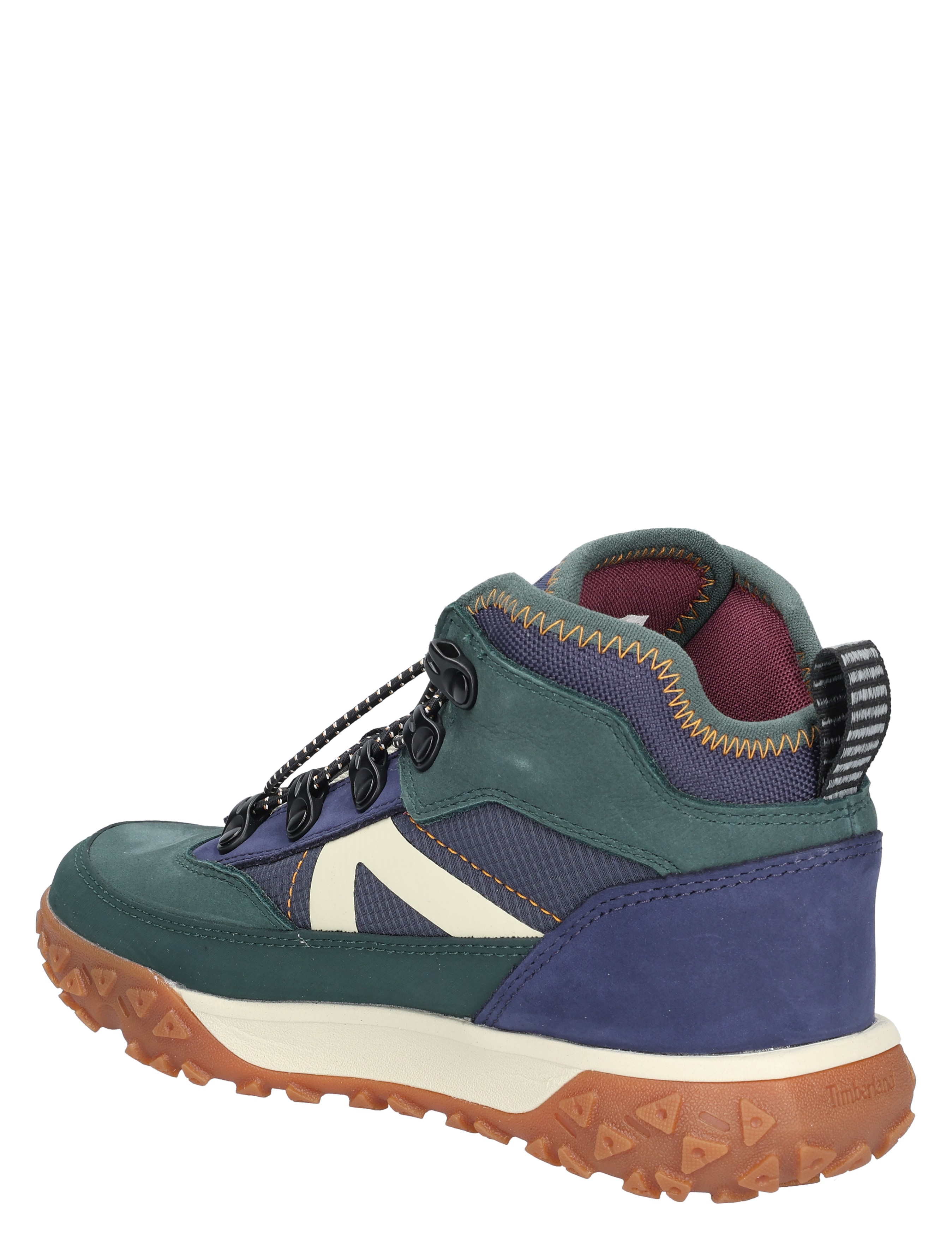 Timberland - Greenstride Motion Kid Dark Green Nubuck - Meisjes - Jongens - Veter Boots - Boots - Boots - Veter Boots - 48238_66_4