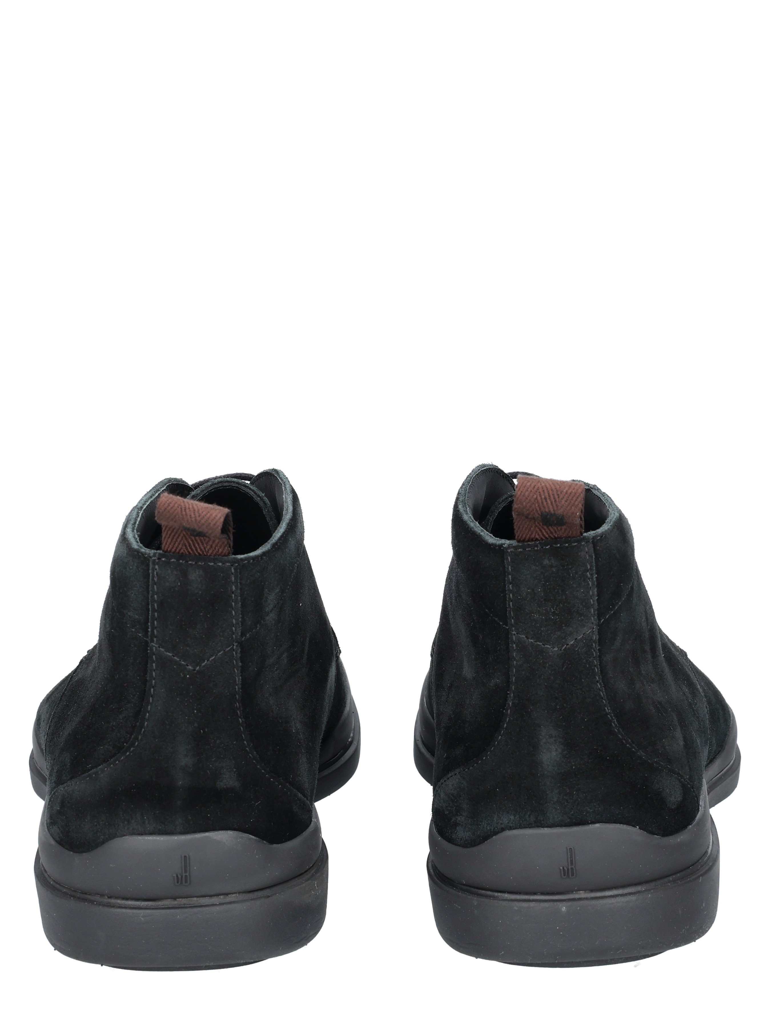 sneakers, boots, black, suede, pull-tab