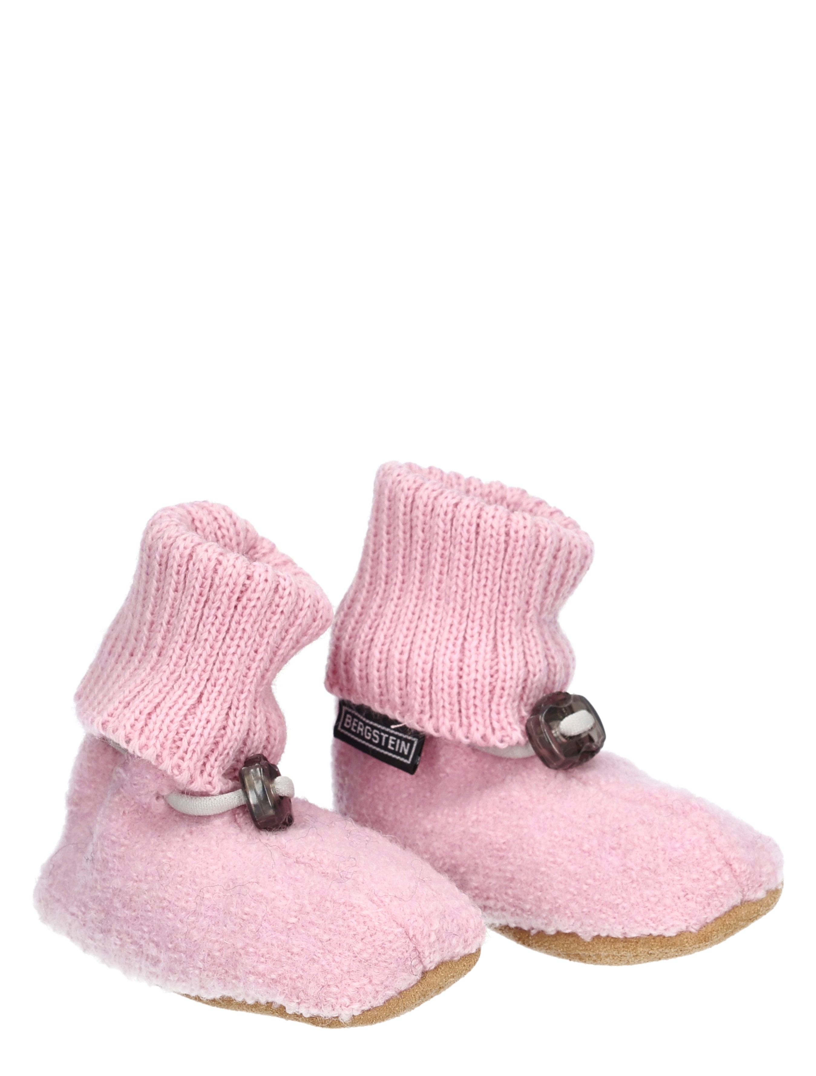 baby, booties, pink, knit, slippers