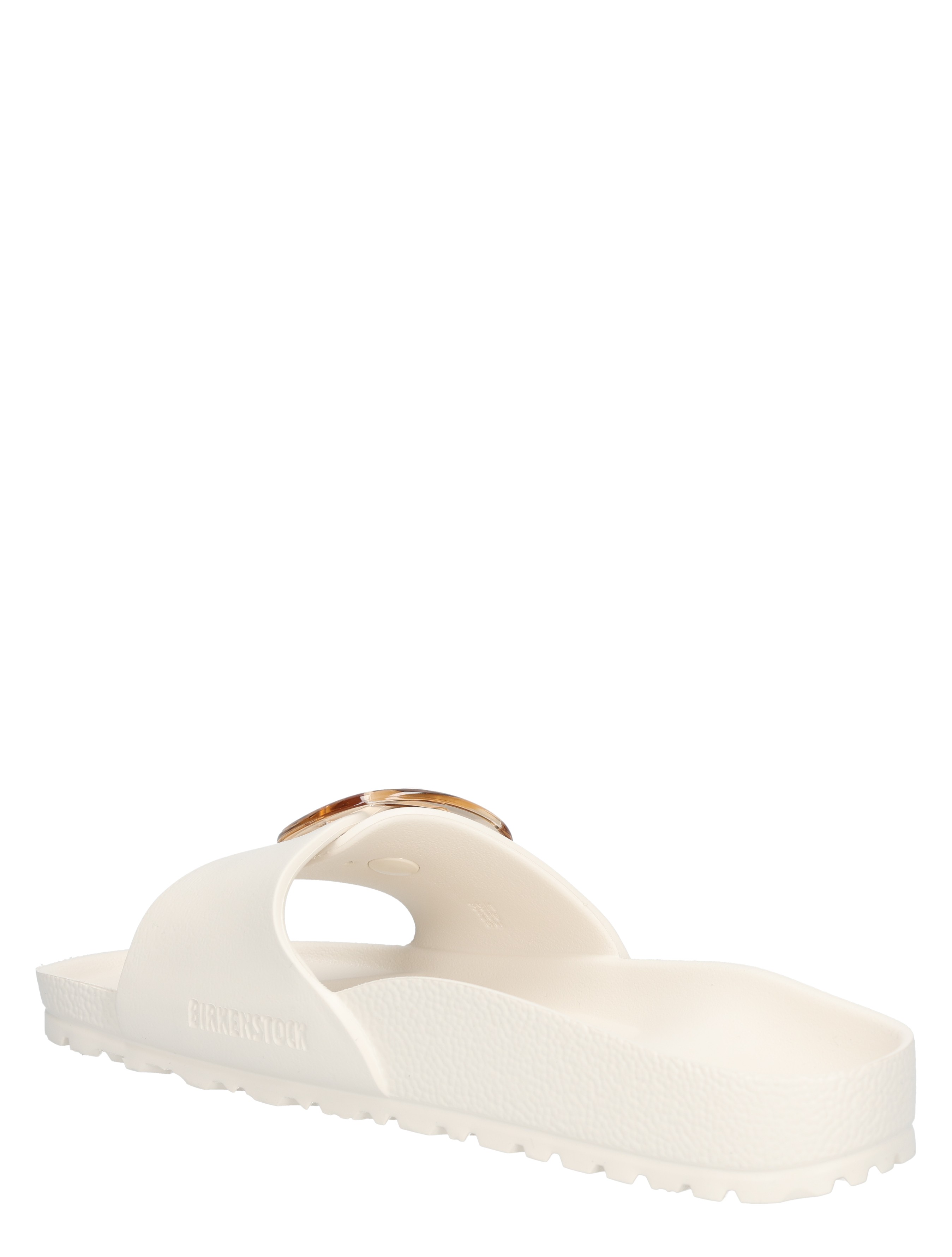 Birkenstock - Madrid Big Buckle Eggshell Narrow - Dames - Slippers - 49615_88_5