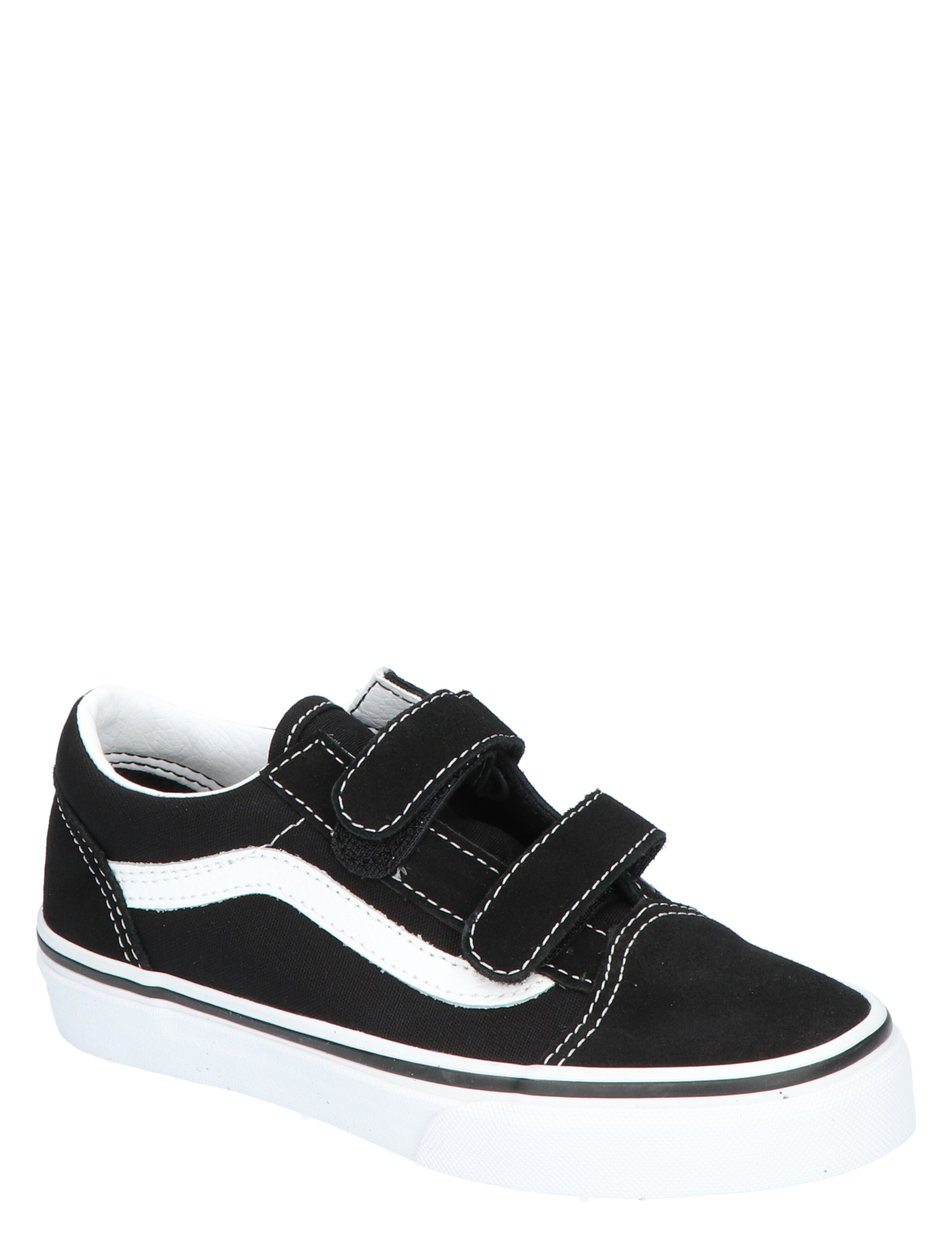 Vans - UY Old Skool Kids Black True White - Meisjes - Jongens - Sneakers - Lage Sneakers - Lage Sneakers - Sneakers - Klittenbandschoenen - Klittenbandschoenen - 27999_18_3