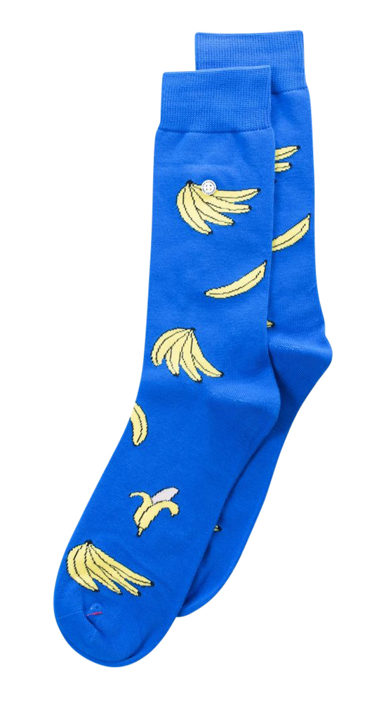 Bananas Blue Yellow