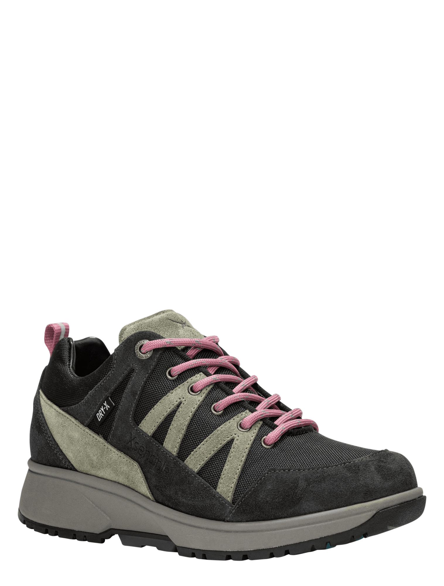 Xsensible - 40208.5 836 Dark Grey Combi H-Wijdte - Dames - Veterschoenen - Casual Veterschoenen - 50506_99_3