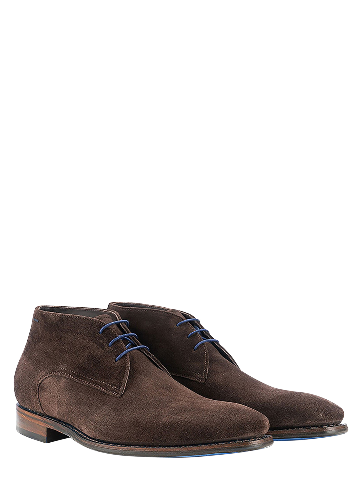 Floris van Bommel - De Loper SFM-50160 15.02 Dark Brown H-Wijdte - Heren - Veterschoenen - Nette Veterschoenen - 46582_22_3