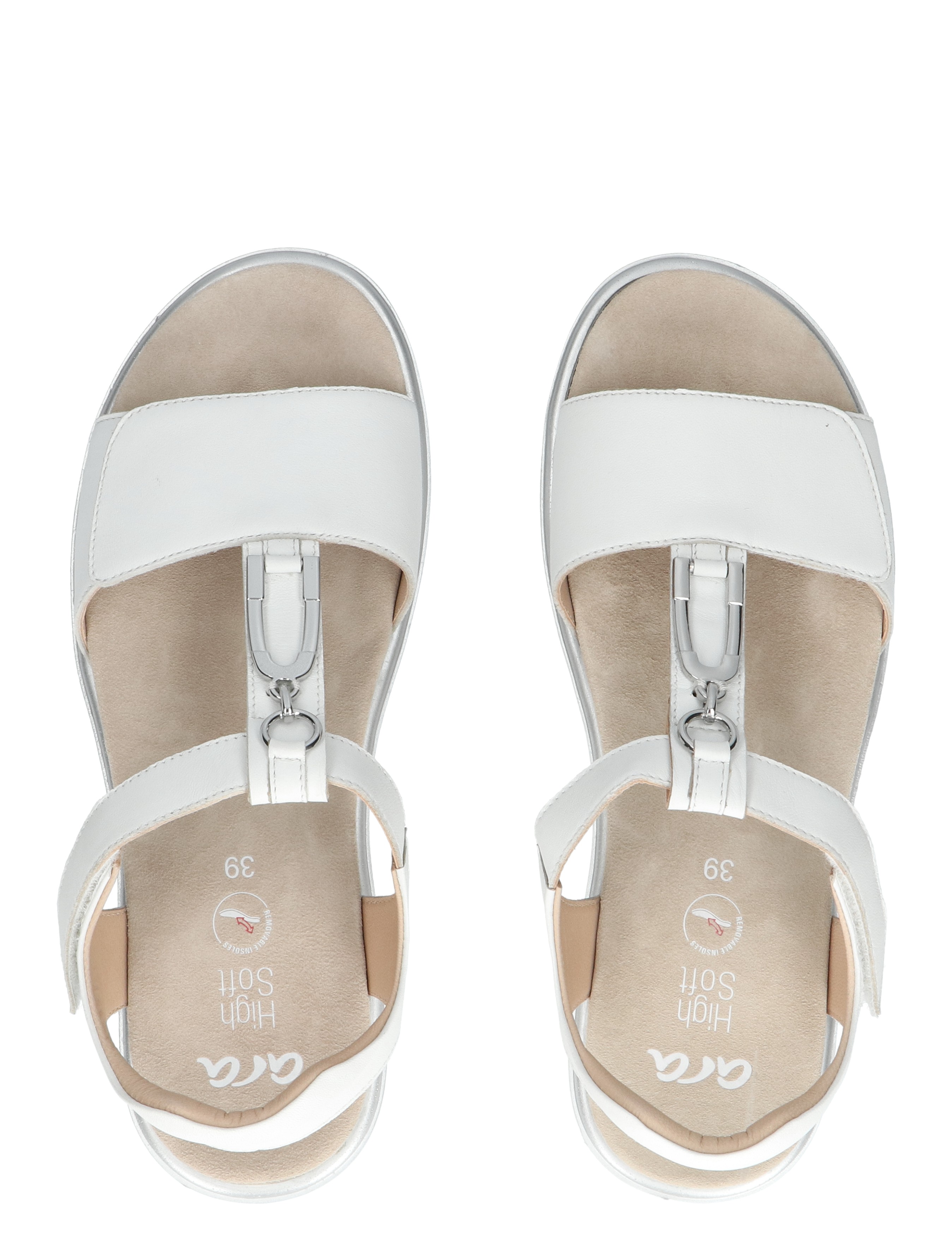 Ara - 12-33515-04 White G-Wijdte - Dames - Sandalen - 47057_88_7