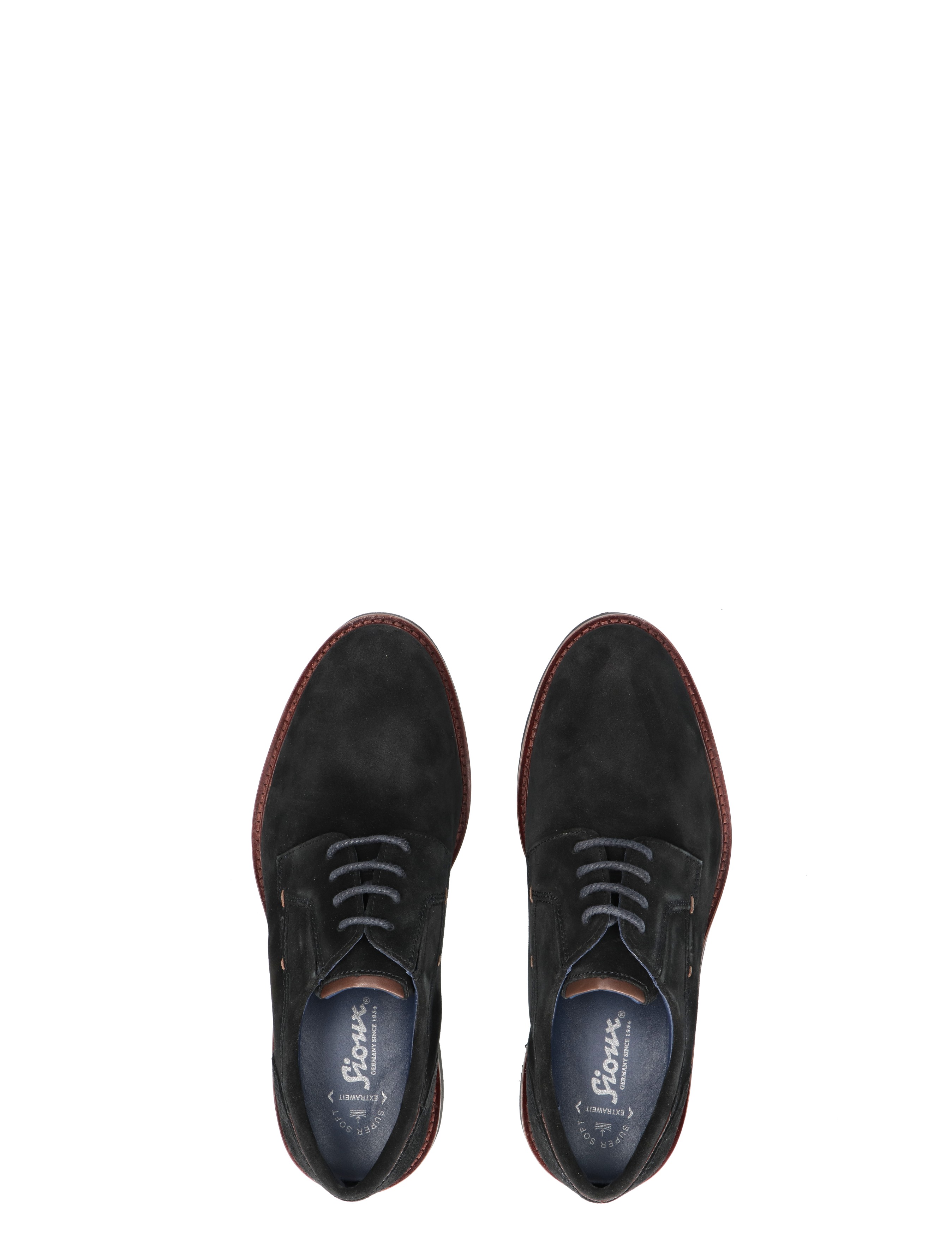 Sioux - Dilip-716 Dark Blue H-wijdte - Heren - Veterschoenen - Casual Veterschoenen - 49173_33_7