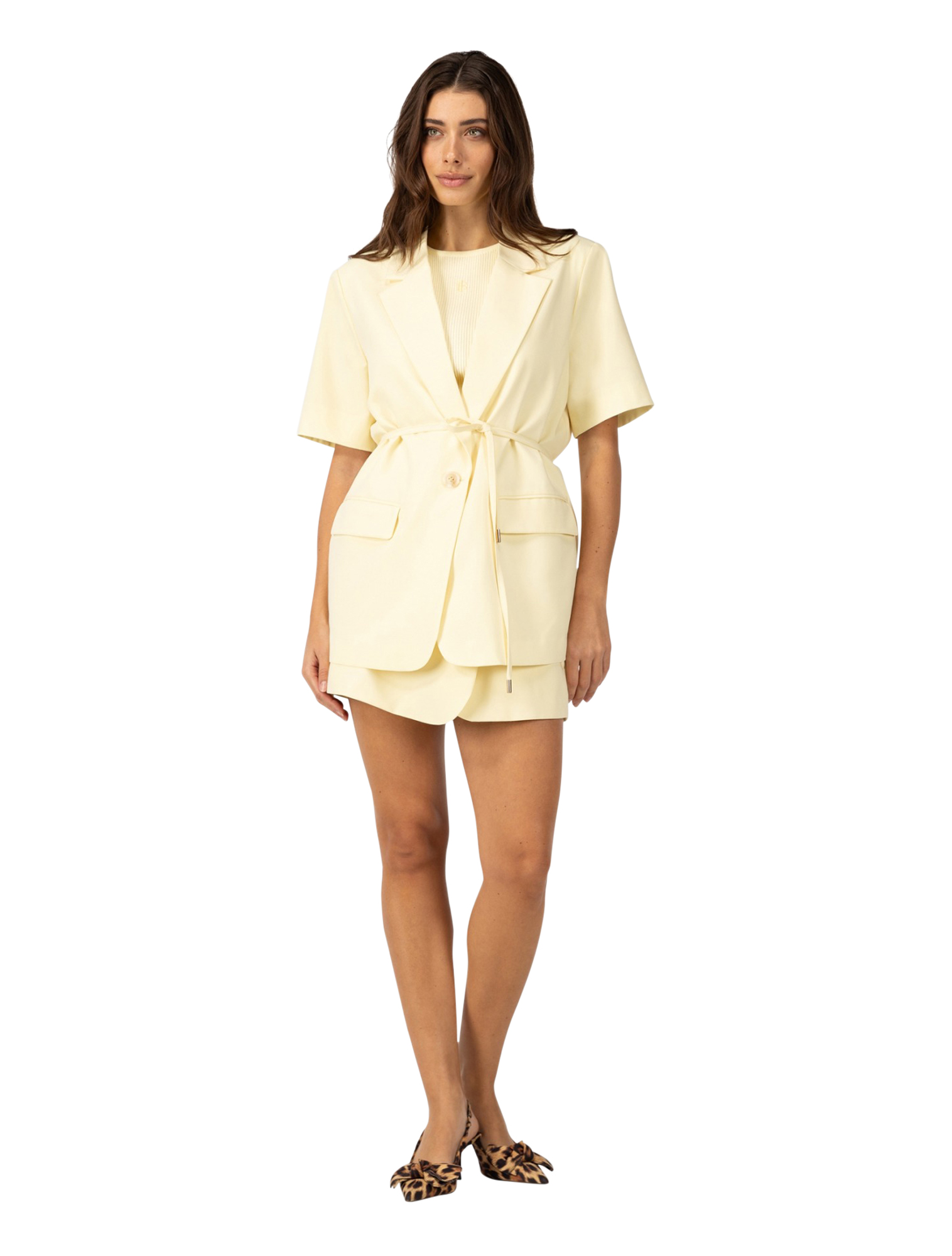 Ibana - Jinthe 302530043 Yellow - Dames - Jassen en Jacks - 47316_55_3