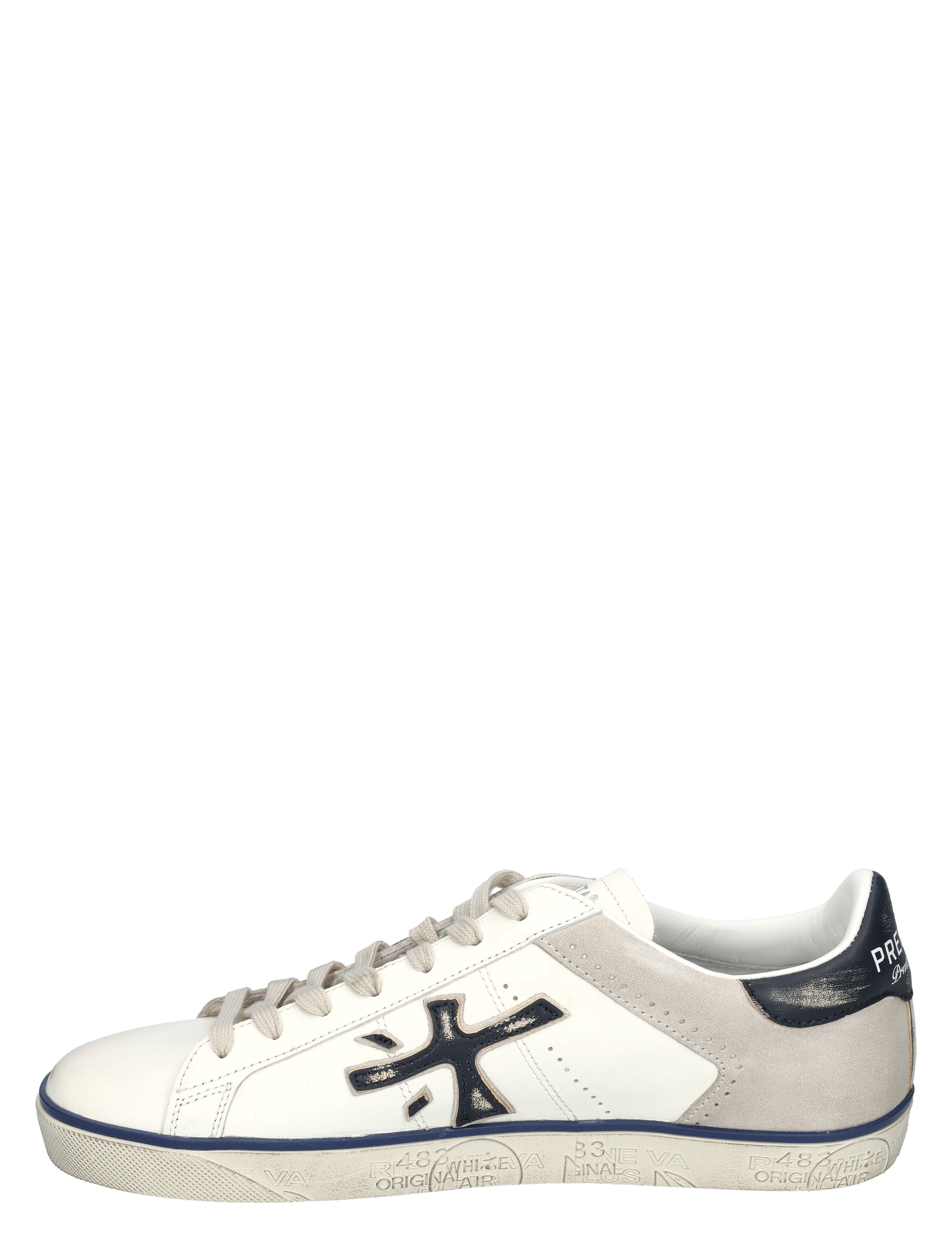 Premiata - Steven Men 7285 White Beige - Heren - Lage Sneakers - Sneakers - 50185_87_2