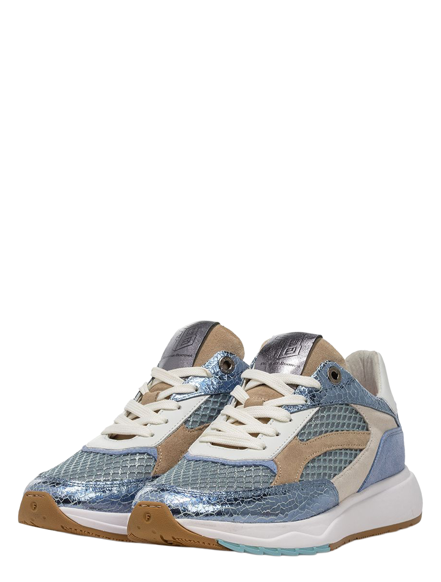 Floris van Bommel - Suvi 10138 02.19 Light Blue - Sneakers - Dames - Lage Sneakers - 51478_03_2