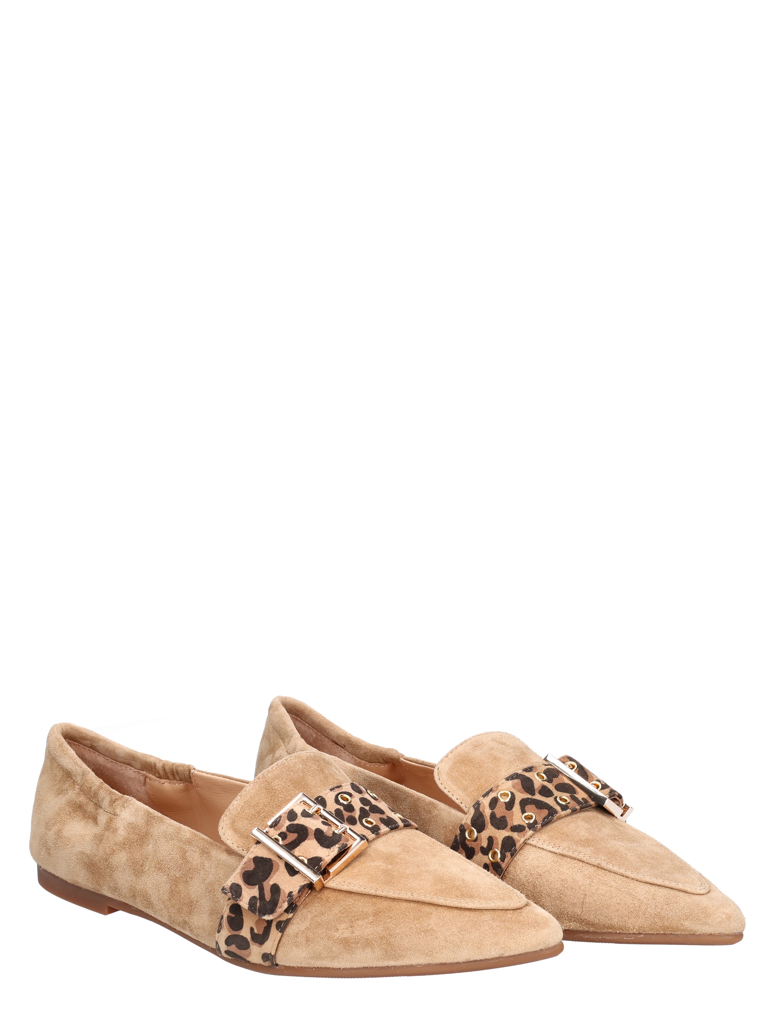 Di Lauro - Diomira Camel - Dames - Loafers - 50230_22_5