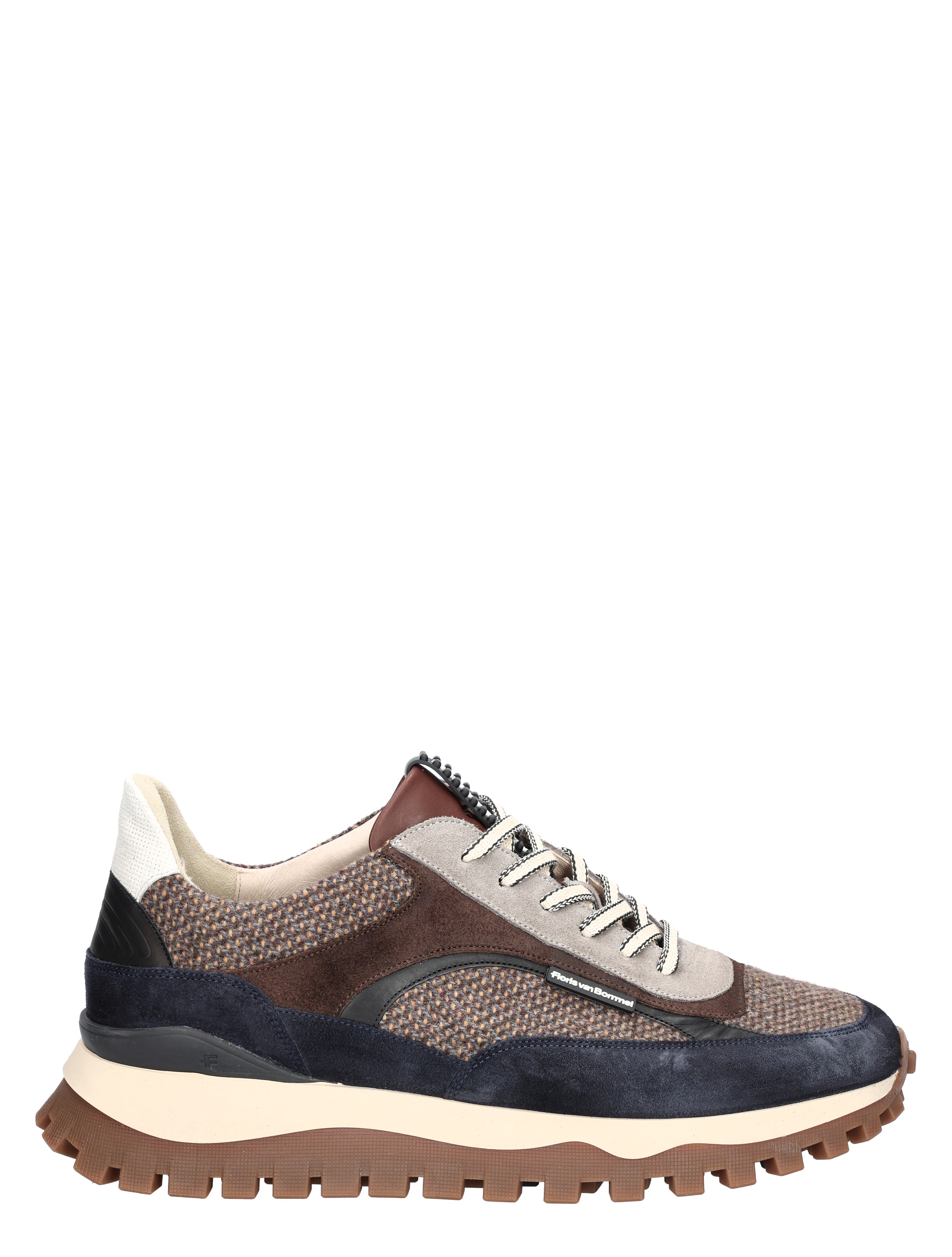 Floris van Bommel - De Grommer SFM-10156 20-01 Brown G+ Wijdte - Heren - Lage Sneakers - Sneakers - 49316_32_1