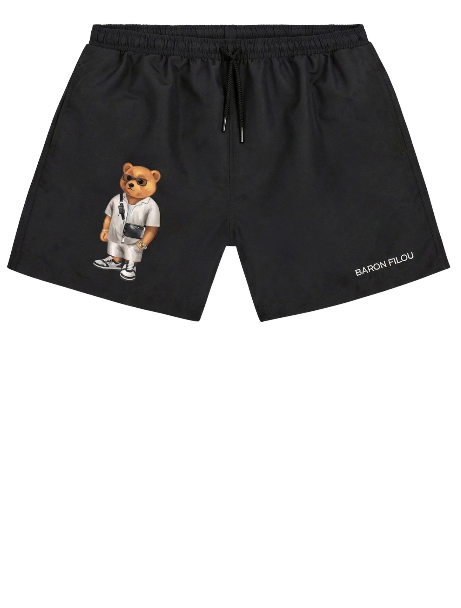 Baron Filou - Swim Shorts The Resort King Filou CLXIX Black - Heren - Broeken & Shorts - 50616_11_1