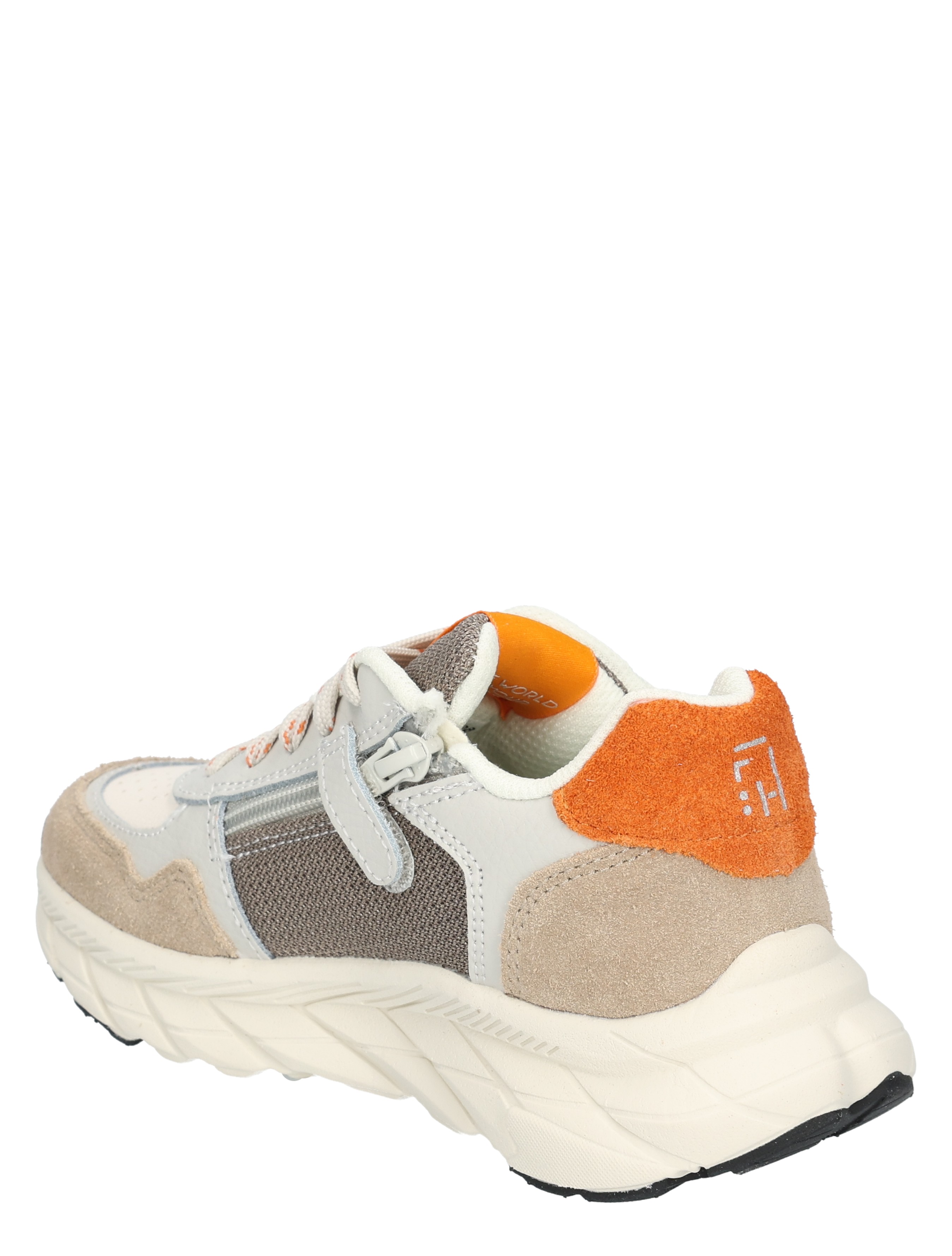 Bunnies - Rio Rush Taupe - Jongens - Veterschoenen - 50609_78_4