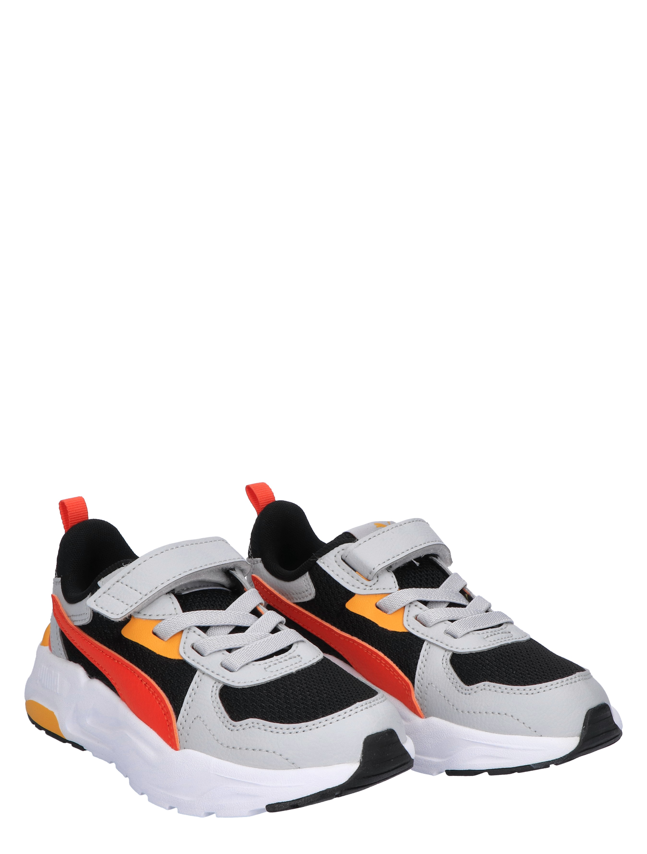 Puma - Trinity Lite Black Red Gray Tangeri - Meisjes - Jongens - Sneakers - Lage Sneakers - Lage Sneakers - Sneakers - 44972_19_5