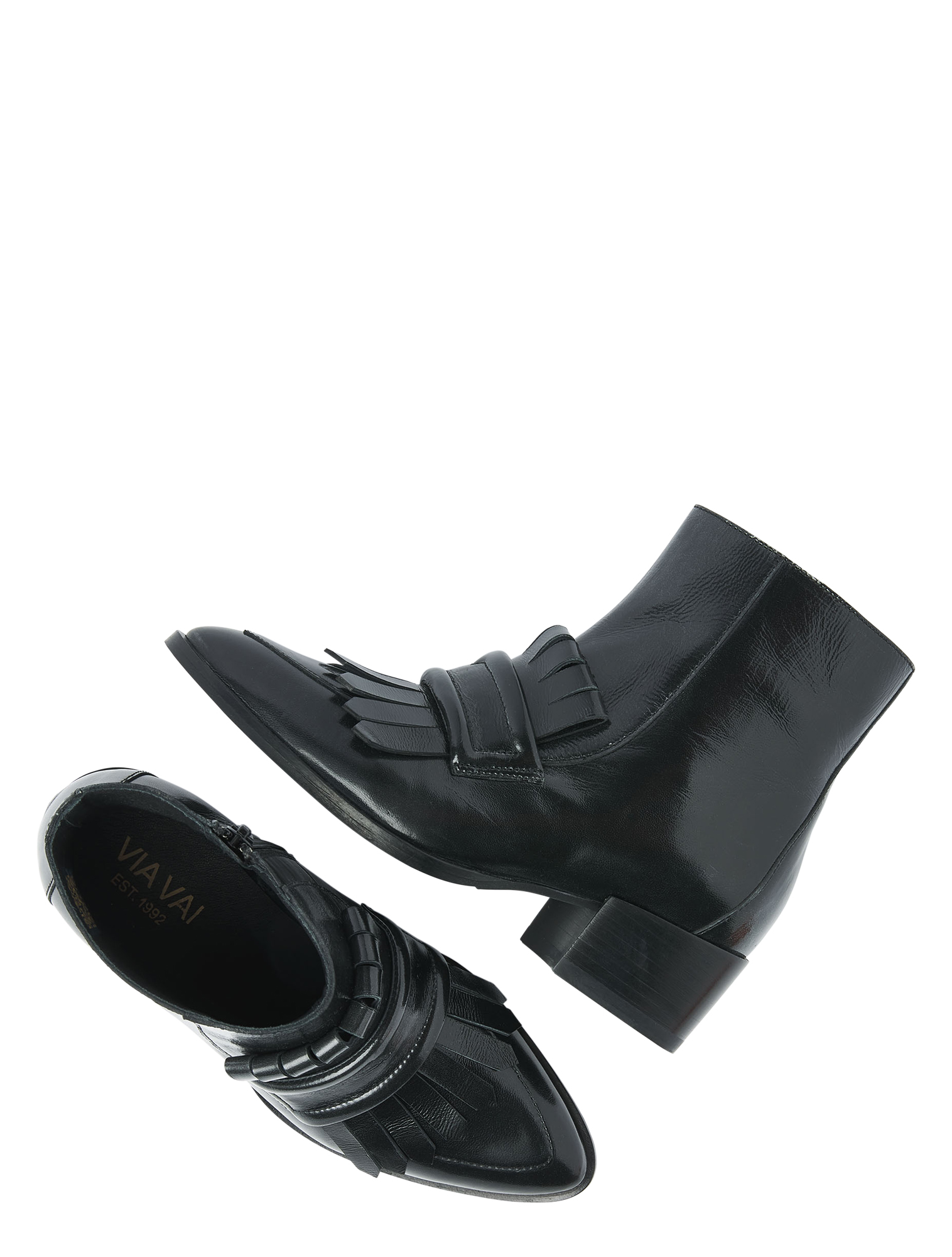 VIA VAI - Rose Hannah 62278 01-917 Grey - Dames - Boots - Enkellaarsjes - 50056_99_4