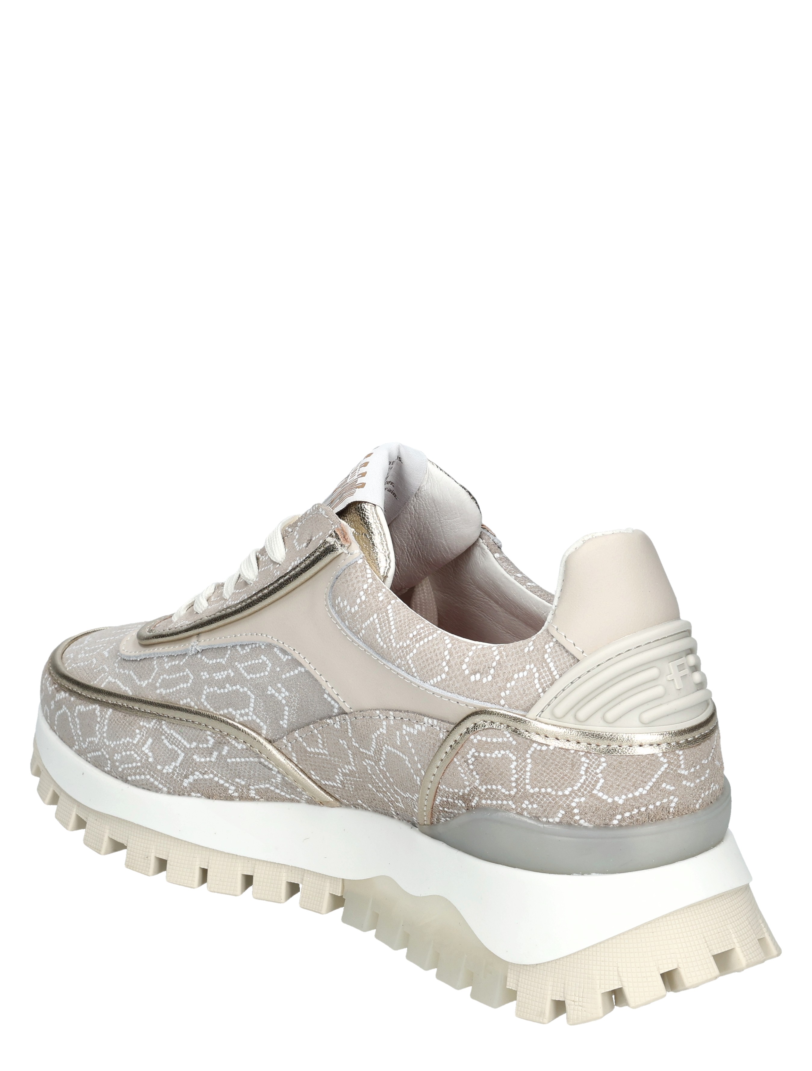 Floris van Bommel - Grommi 10131 34-02 Taupe - Dames - Sneakers - Lage Sneakers - 50837_77_4