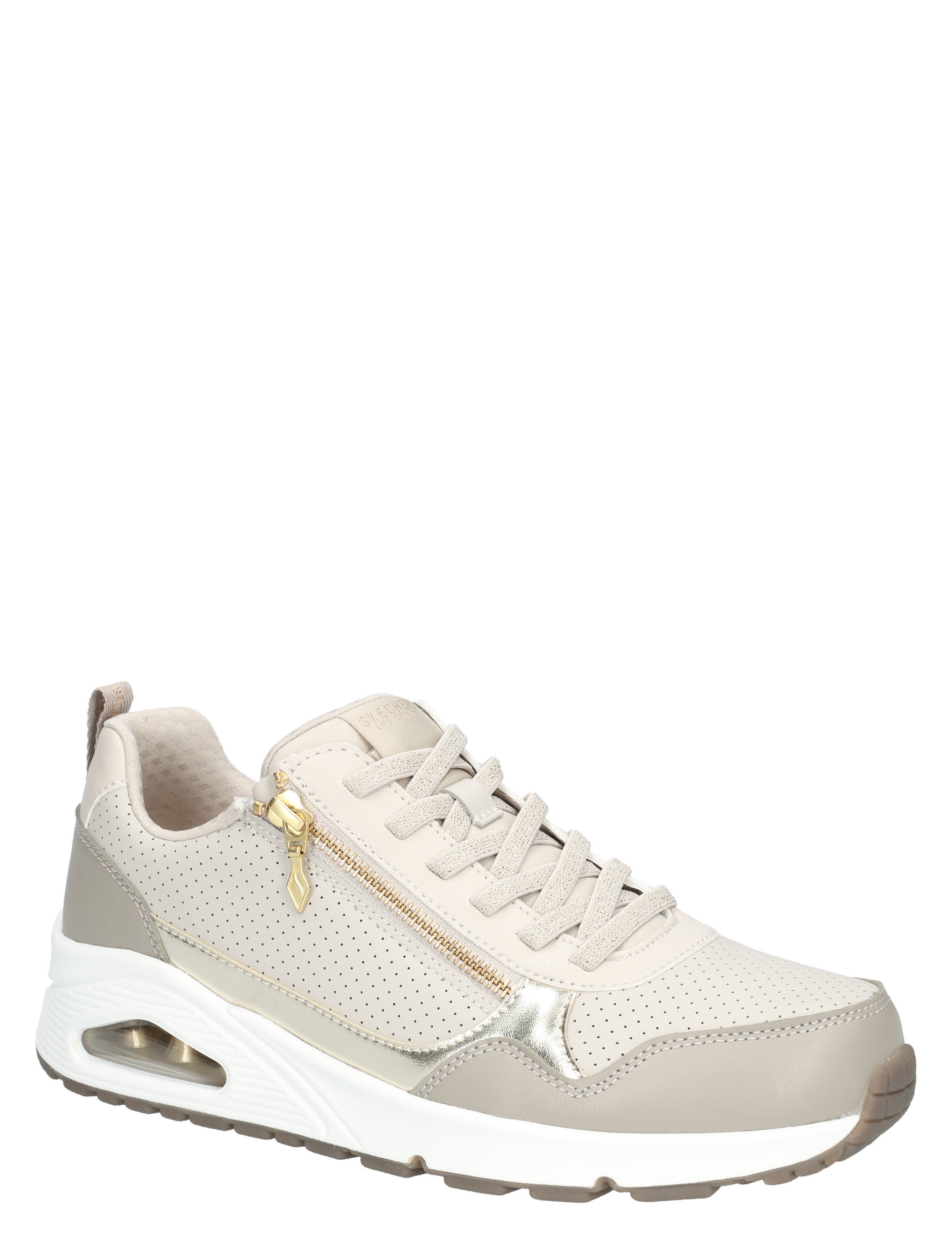 Skechers - Uno Zip 167988 Taupe - Sneakers - Dames - Lage Sneakers - 48193_77_3