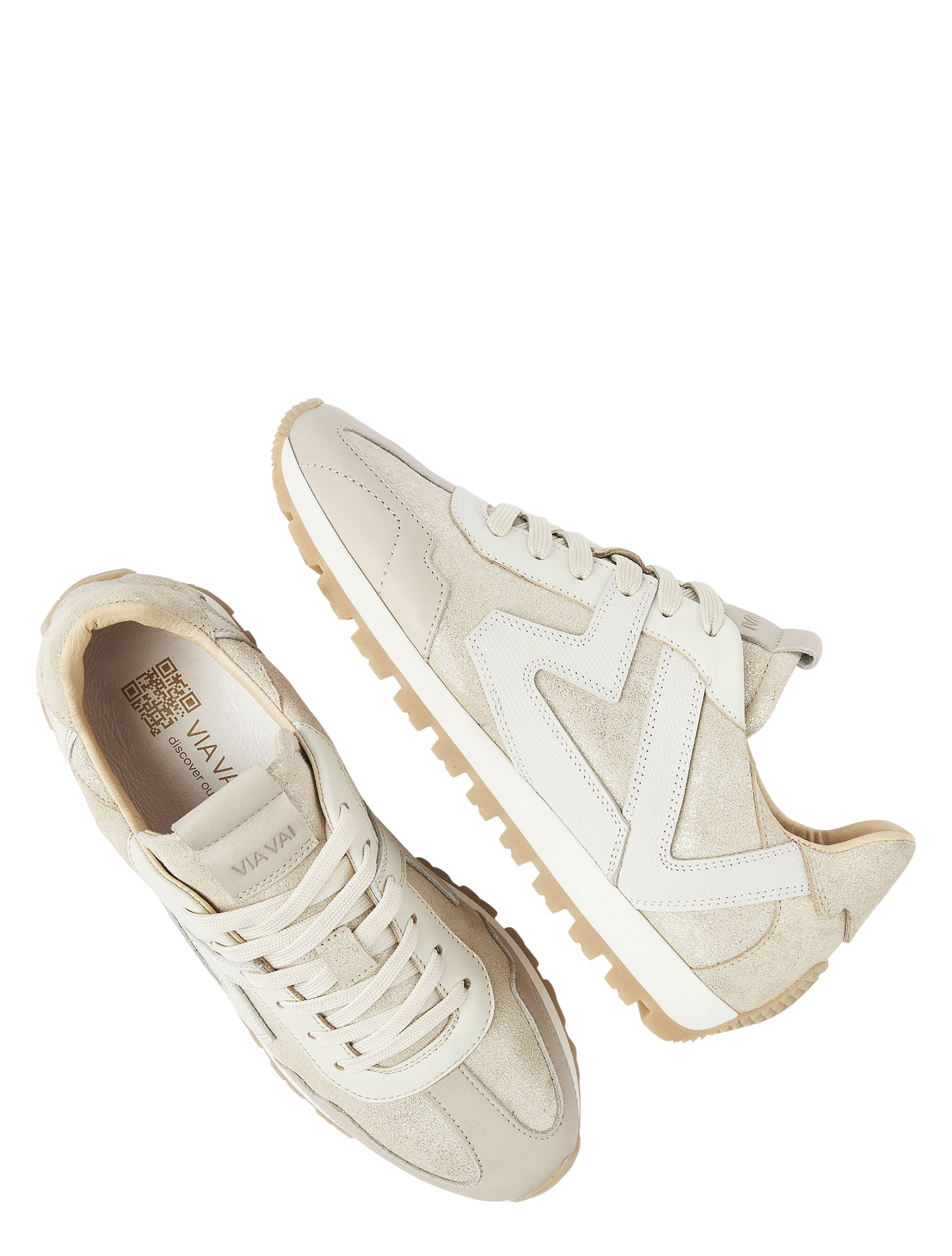 VIA VAI - 62351 Scott Kenzie 04-1161 Harley Gold - Sneakers - Dames - Lage Sneakers - 51345_53_4