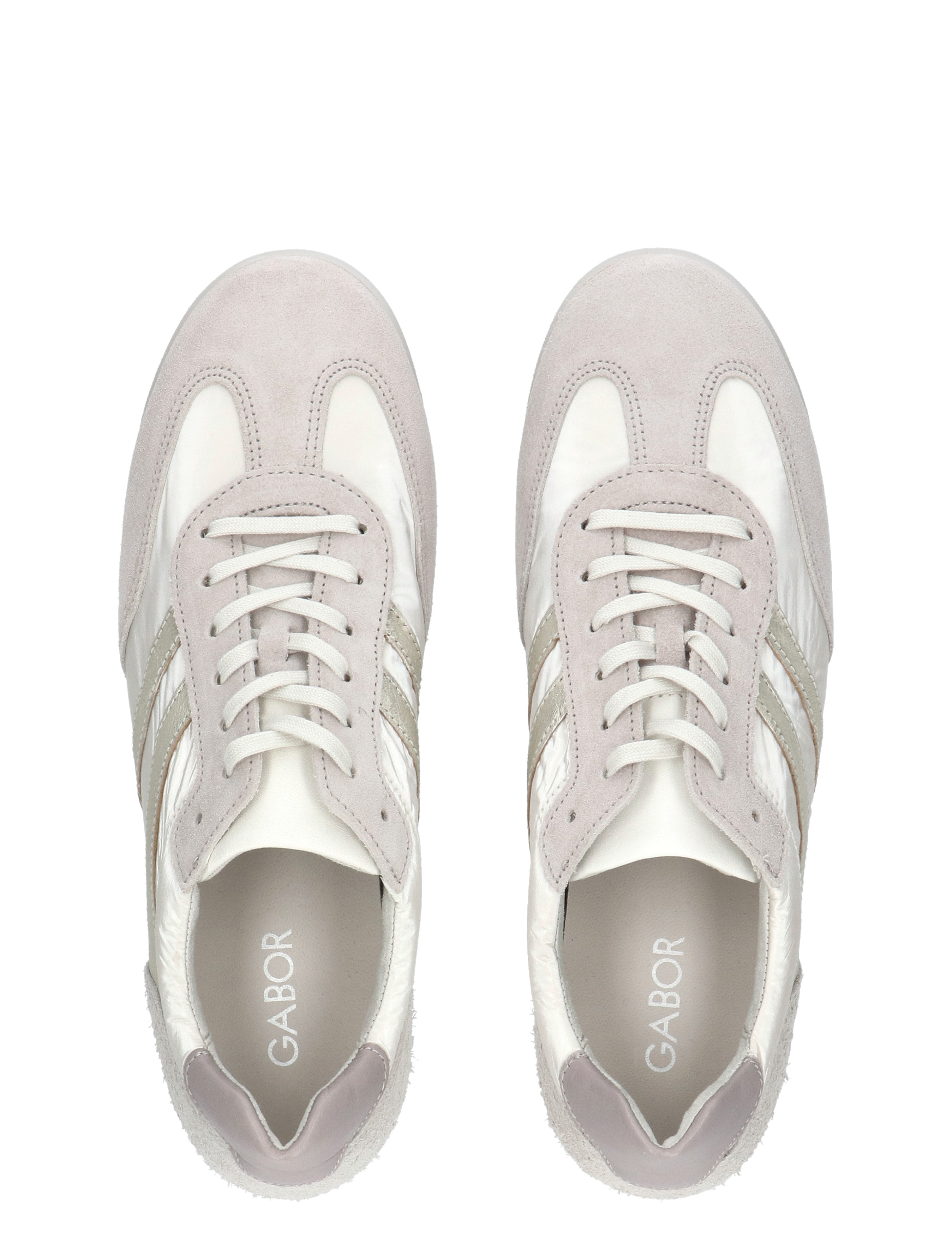 Gabor - 83.430.11 11 white kombi - Dames - Veterschoenen - Casual Veterschoenen - 49997_88_7