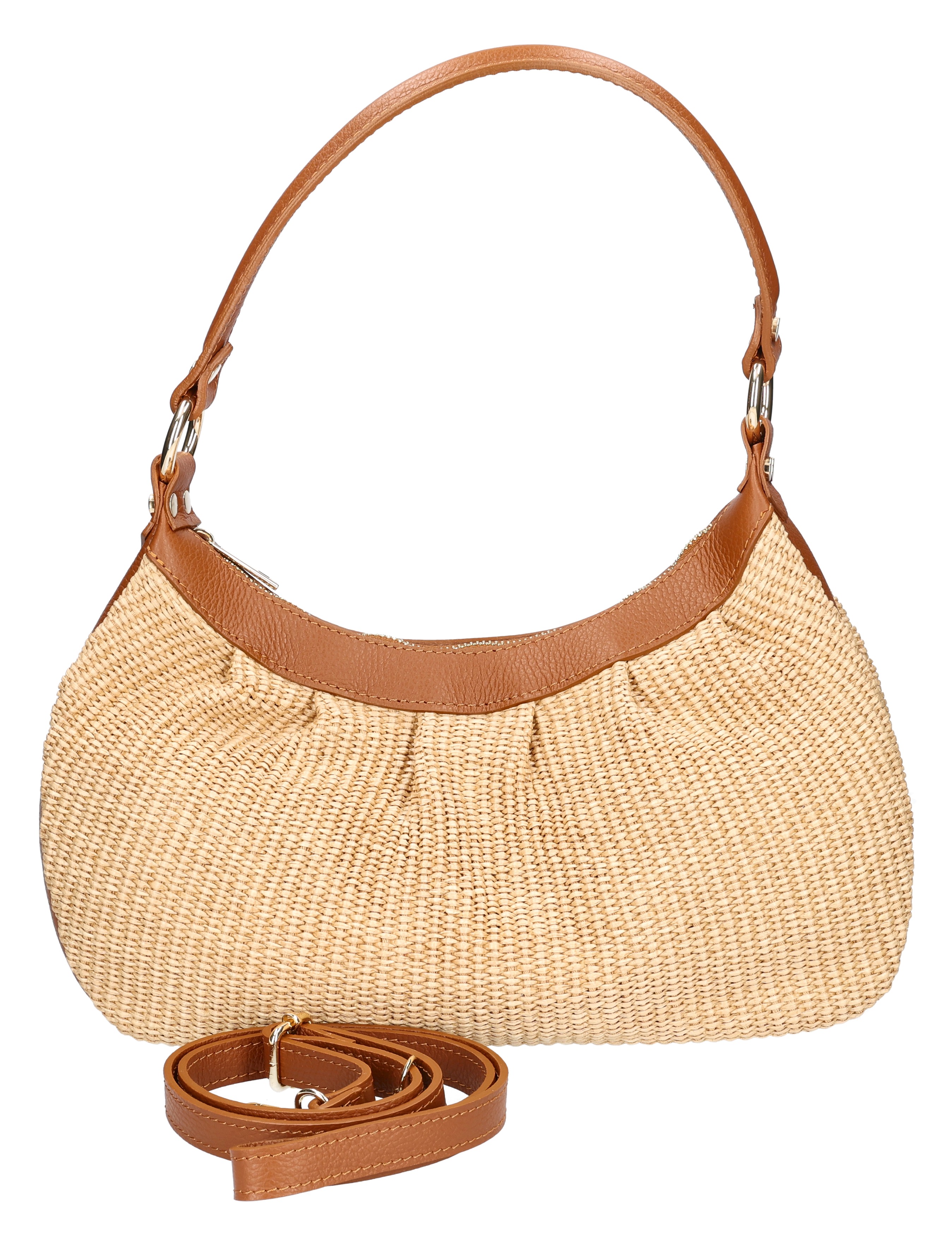 tas, koper, tweed, gehaakt, handtas