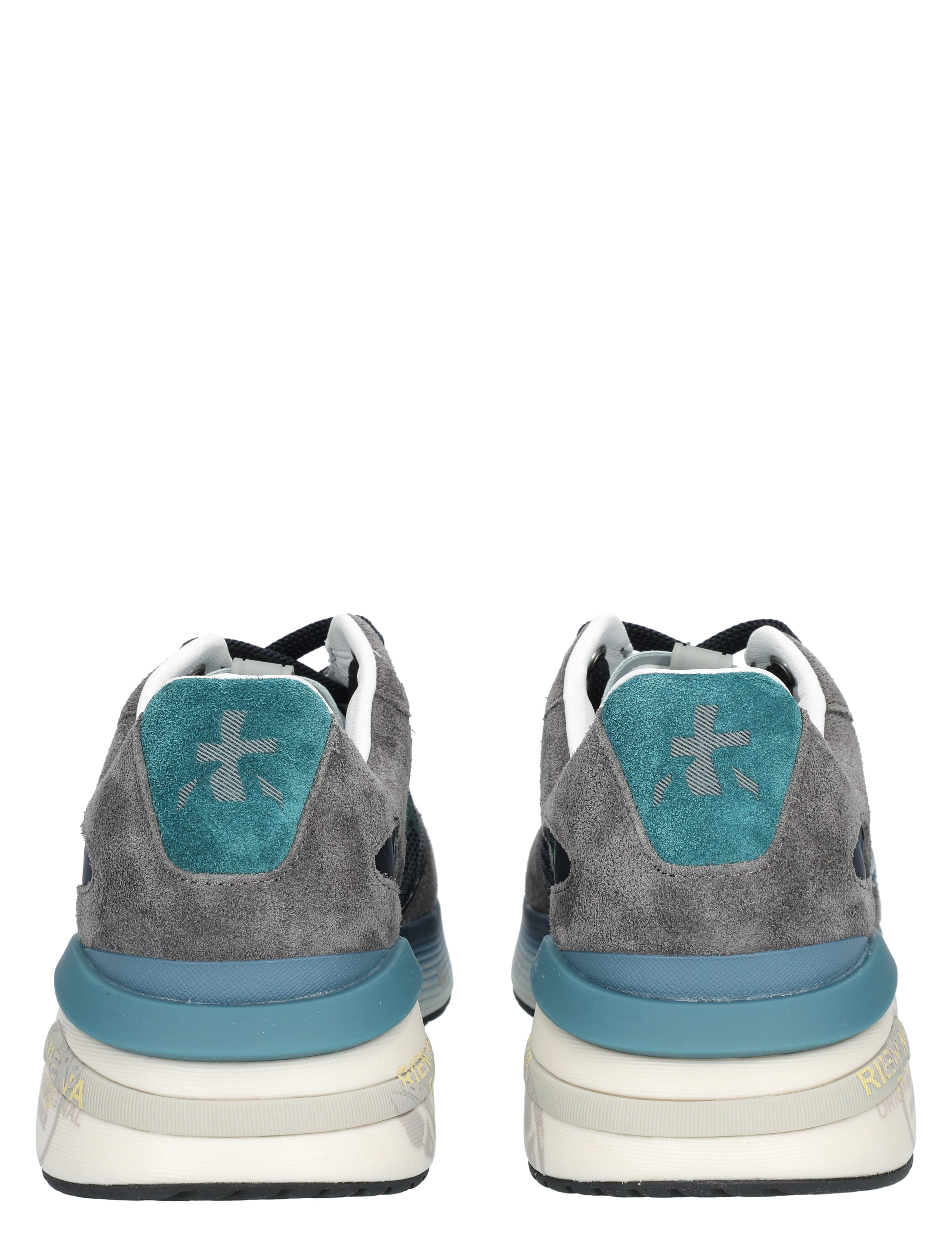 Premiata - Moerun Men 7772 Blue Grey - Heren - Lage Sneakers - Sneakers - 48846_39_6