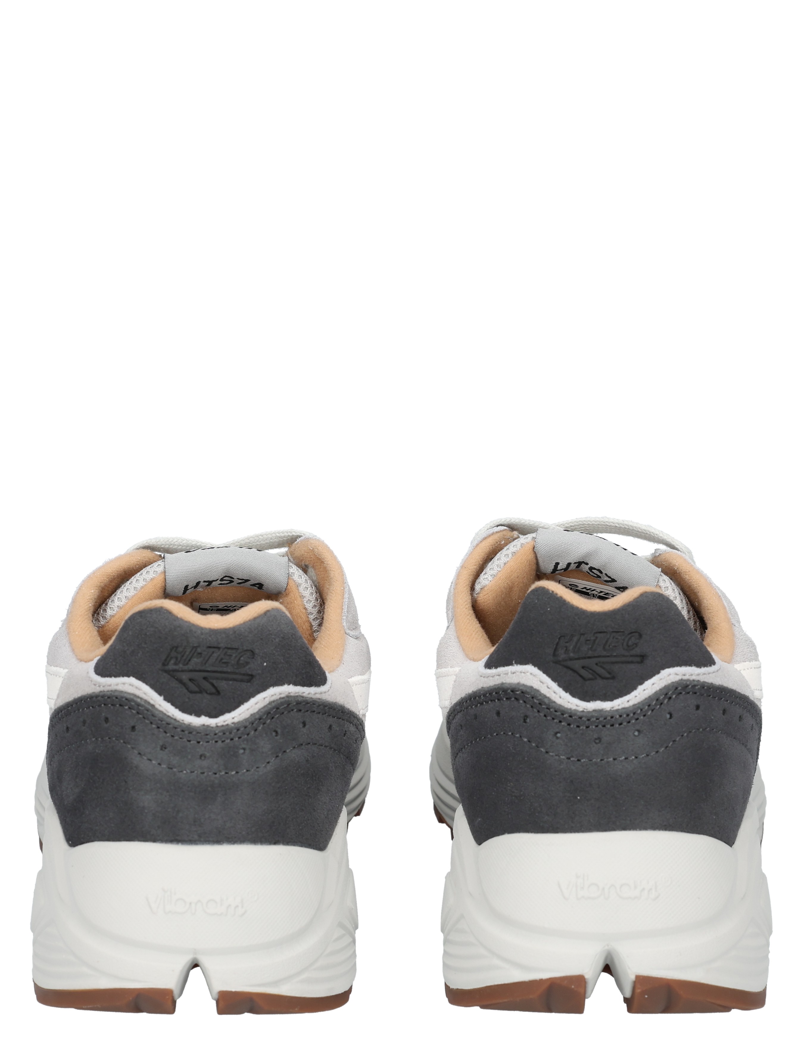 sneaker, sportschoen, witte zool, grijs suède, rookie-sneaker