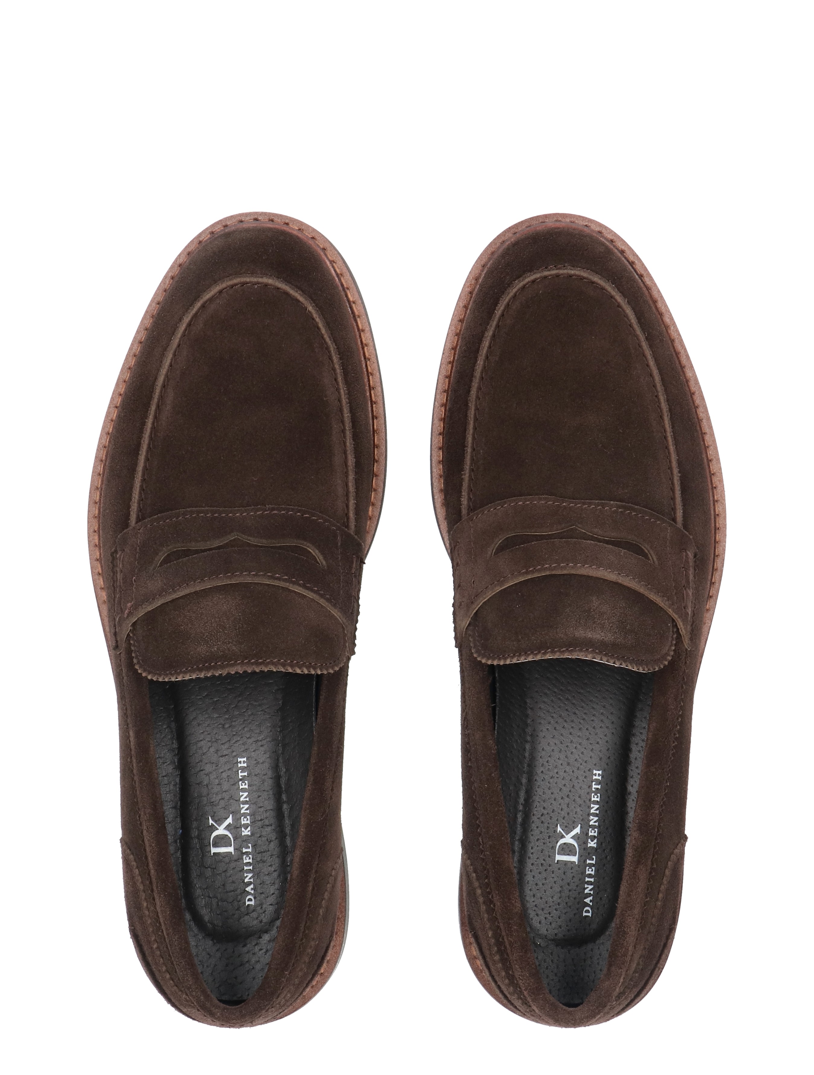 brown loafers, suede, penny loafer, slip-on, men's shoes
