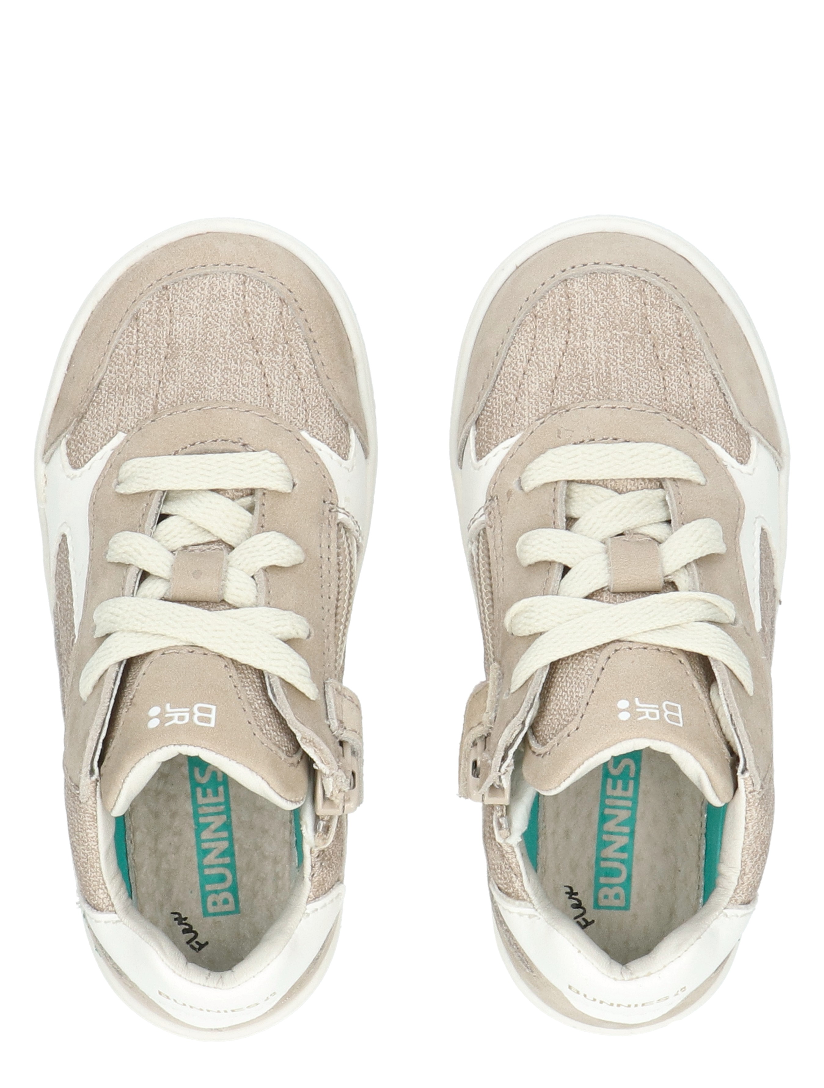 Bunnies - Meavie Mellow Taupe - Jongens - Veterschoenen - 50606_77_7