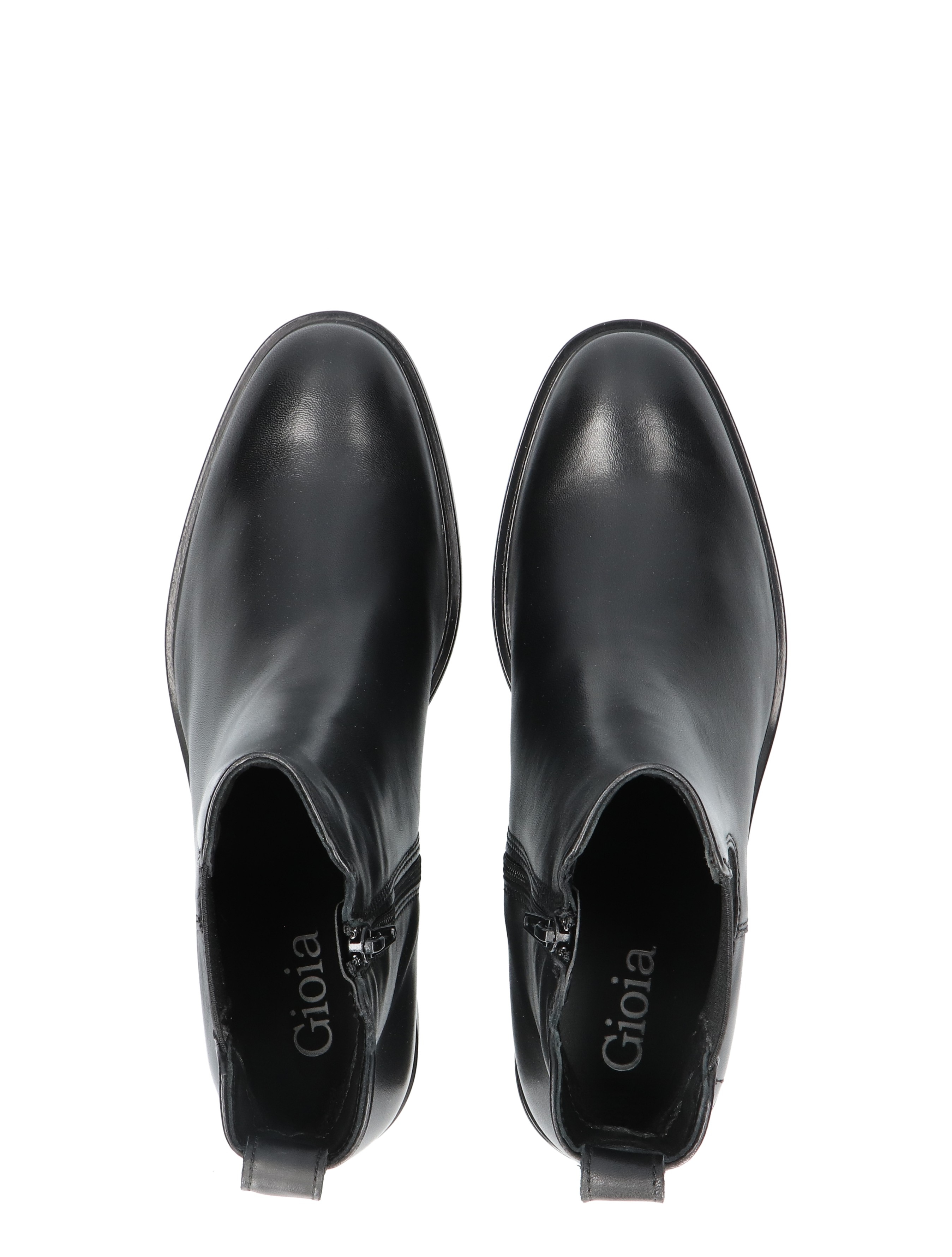 Gioia - Yoli 2540028 407 Nero Leather - Dames - Boots - Enkellaarsjes - 49536_11_7