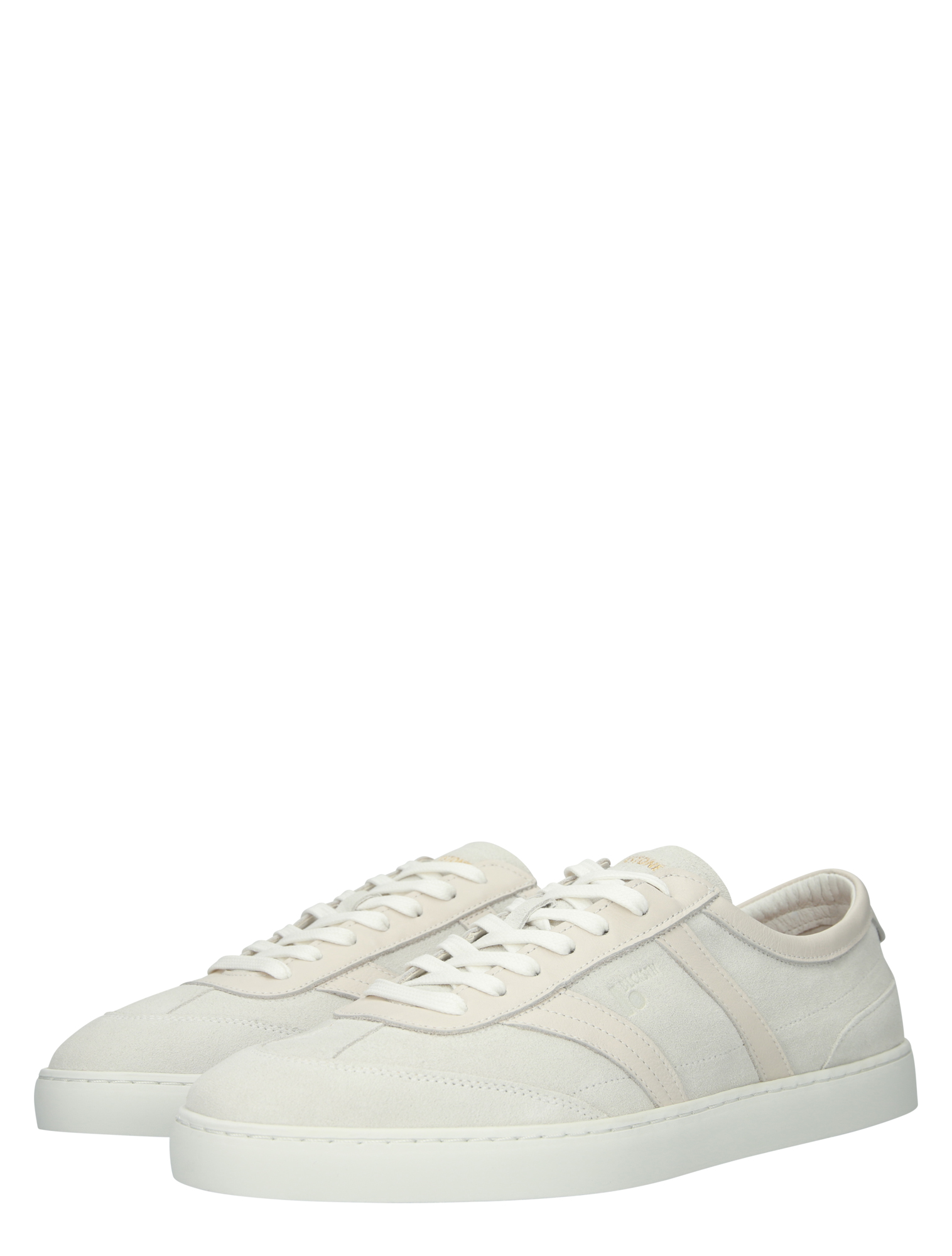 sneakers, canvas, veterschoenen, wit, laag-model