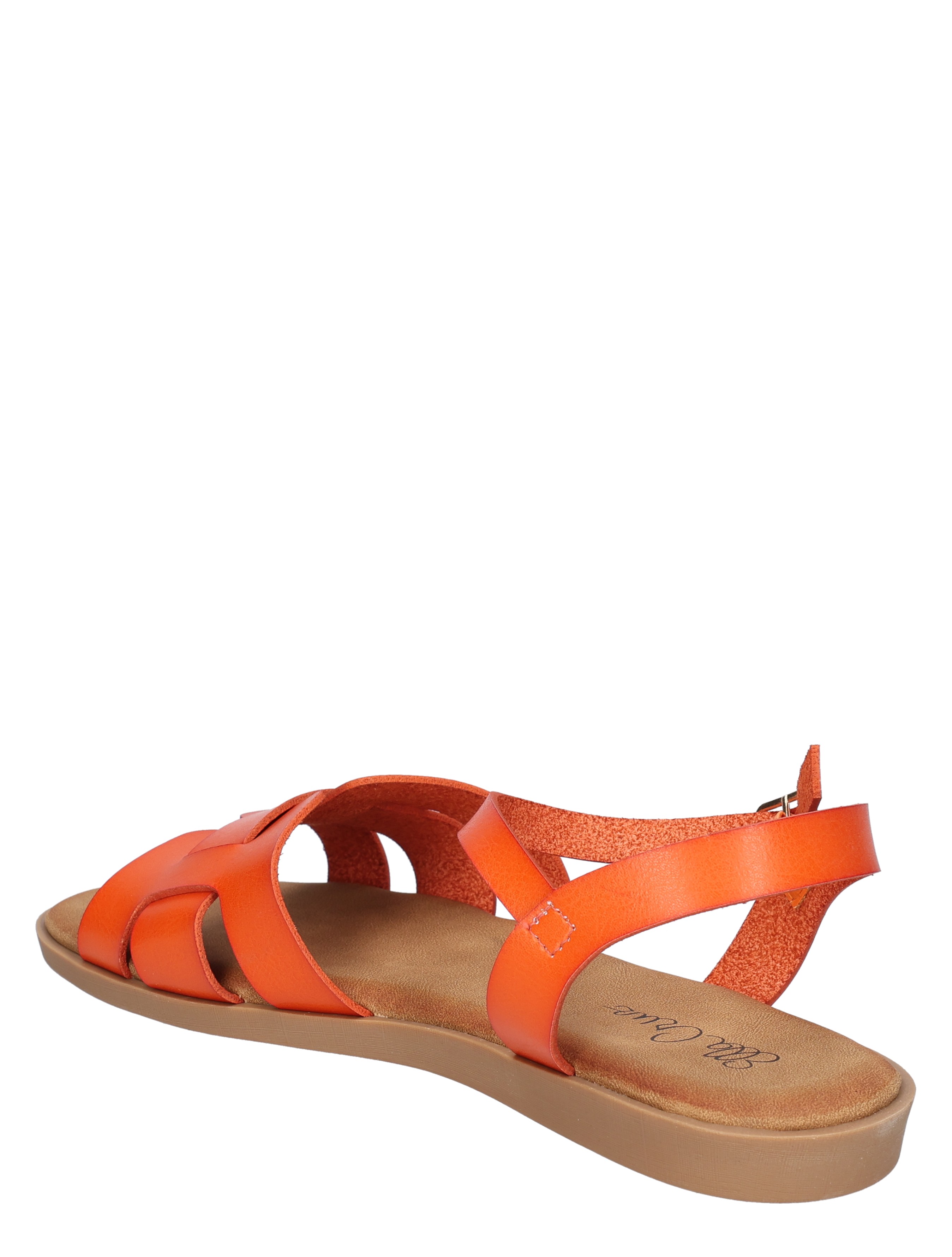 sandaal, orang, band, kunststof, vloers porch?