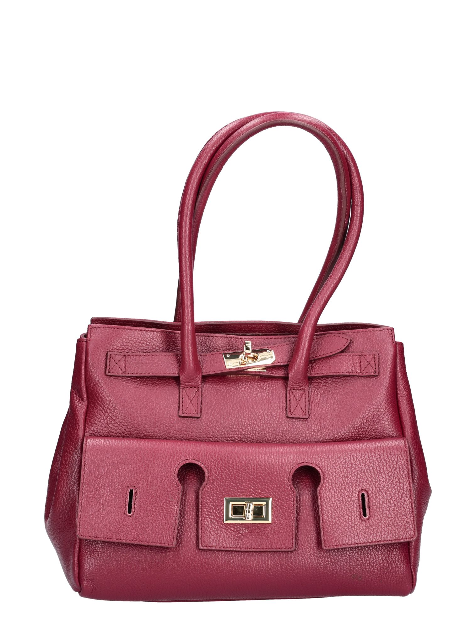 Carol J 818 Burgundy Handtas